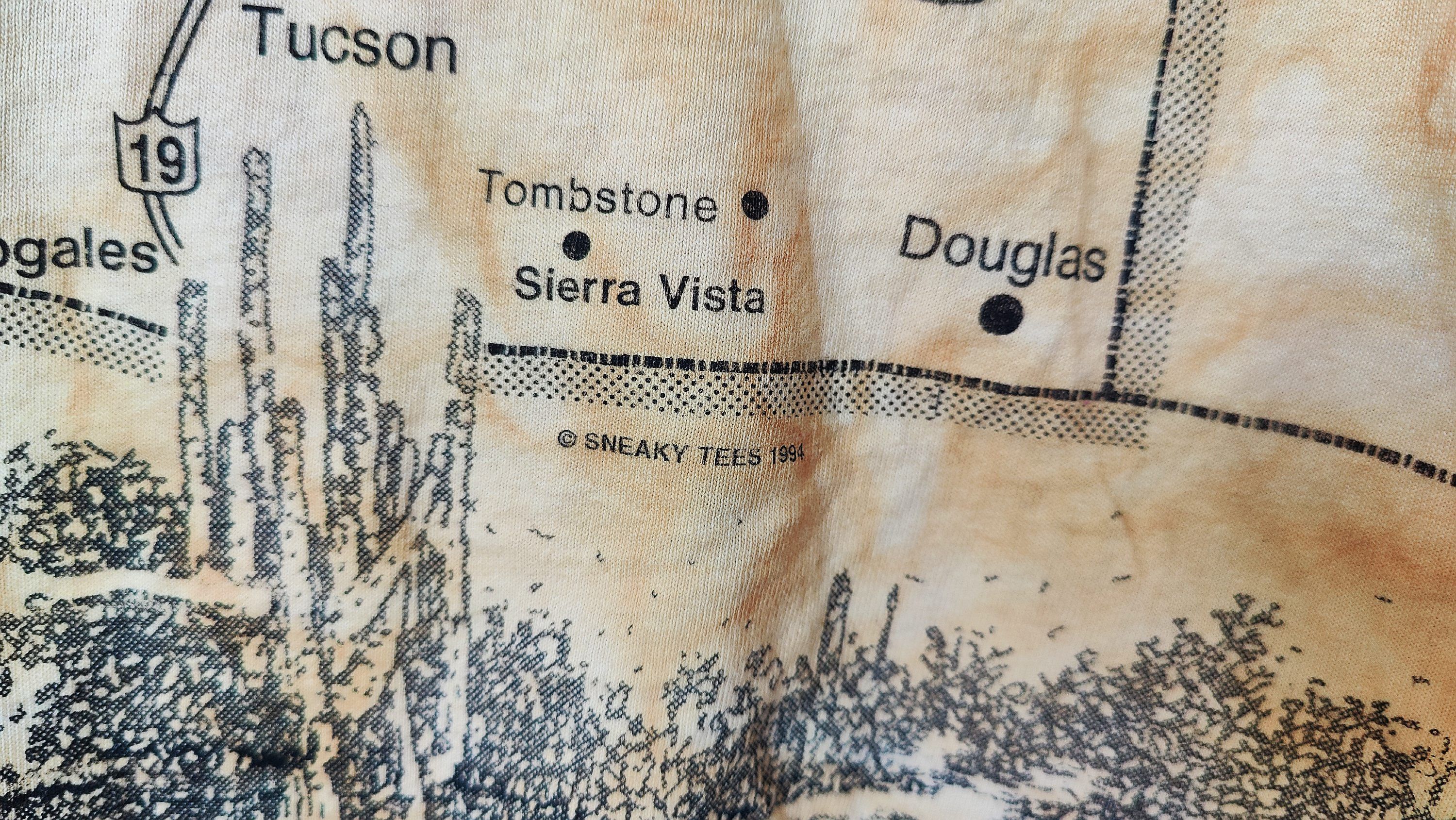Other Arizona 1994 Sneaky Tees Full Print AOP Vintage tshirt Size US M / EU 48-50 / 2 - 5 Thumbnail