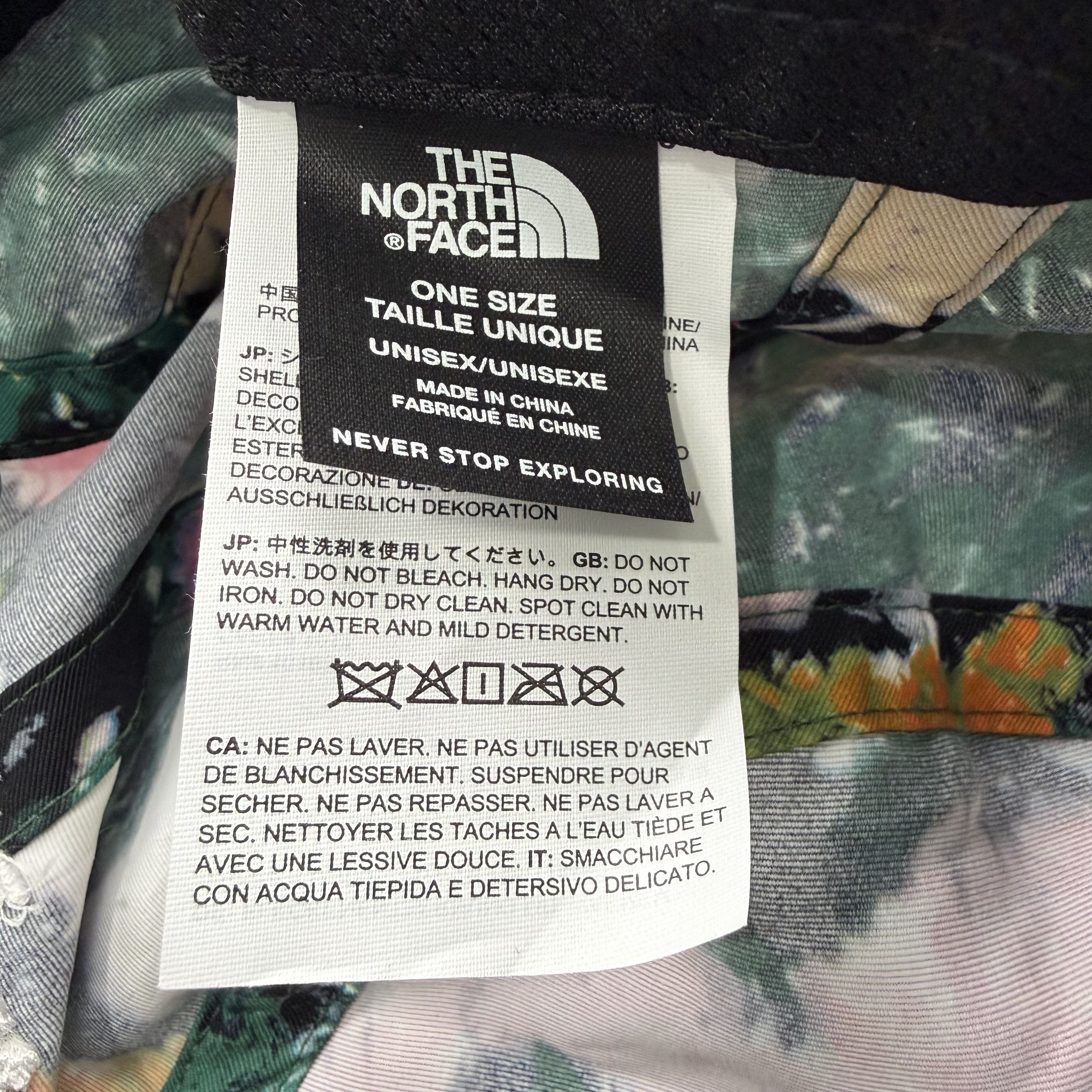 Supreme × The North Face The North Face x Supreme Floral Tie Dye 5-Panel Hat NWT Size ONE SIZE - 6 Thumbnail
