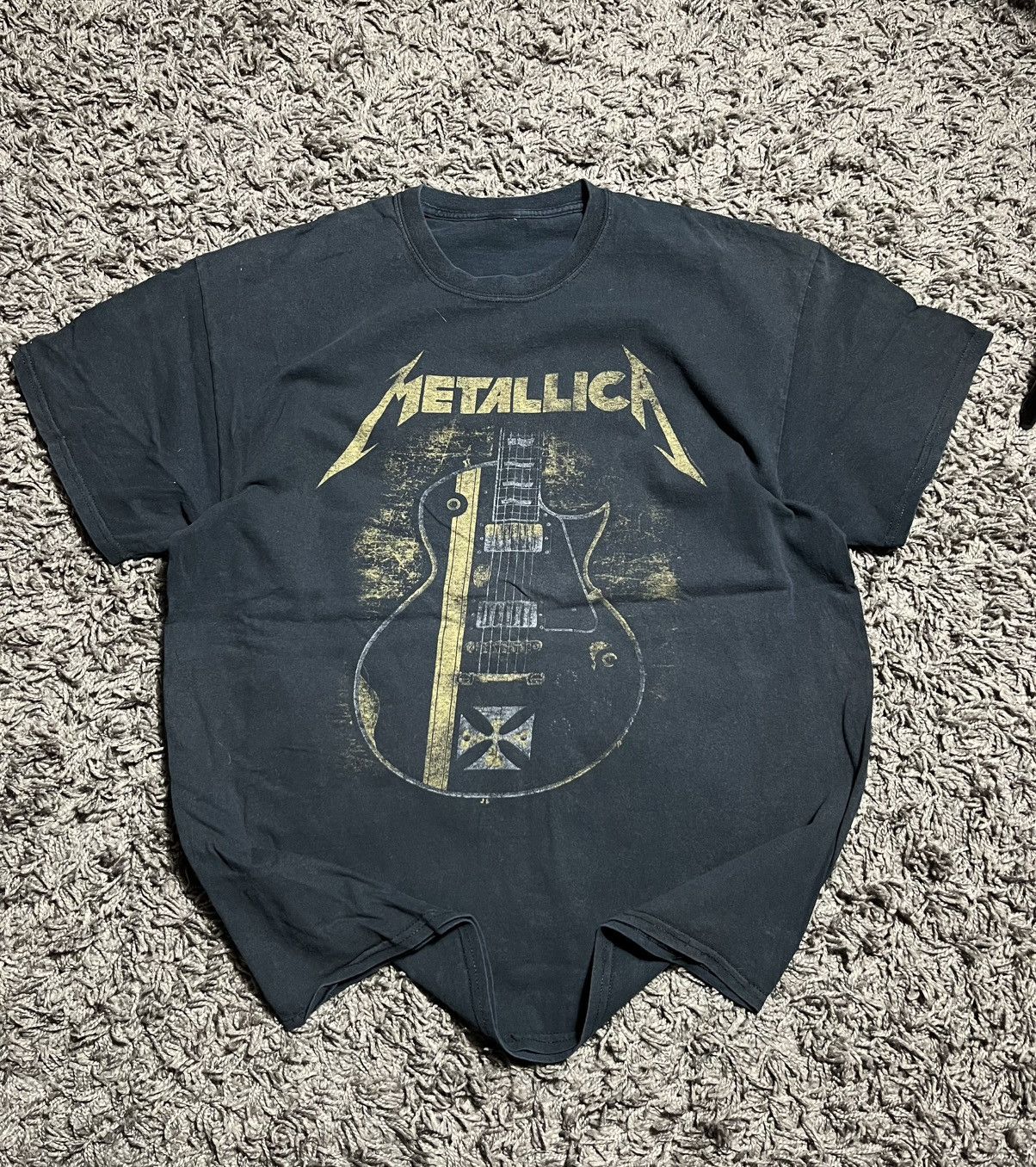 Metallica METALLICA VINTAGE Y2K COTTON ROCK BAND FADED TEE Size US XL / EU 56 / 4 - 1 Thumbnail
