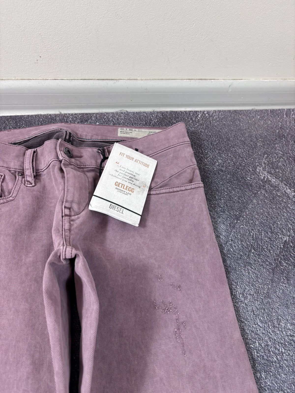 Diesel Diesel Getlegg NWT Women’s Slim Skinny Low Waist Denim Jeans Size 28" / US 6 / IT 42 - 7 Thumbnail
