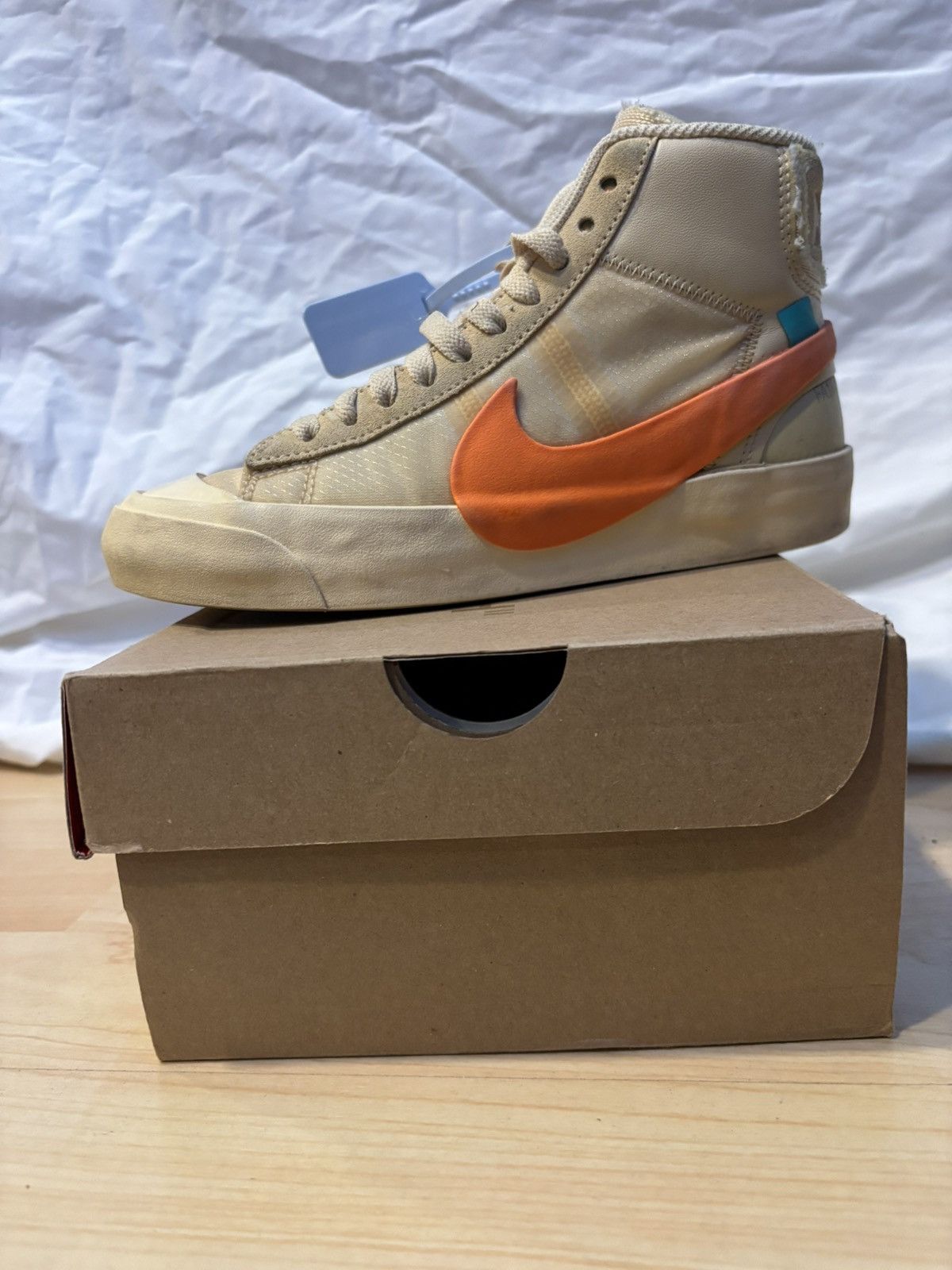 Nike × Off-White Off White Nike Blazer Hallows Eve Size 4 Gently used Size US 5 / EU 37 - 3 Thumbnail