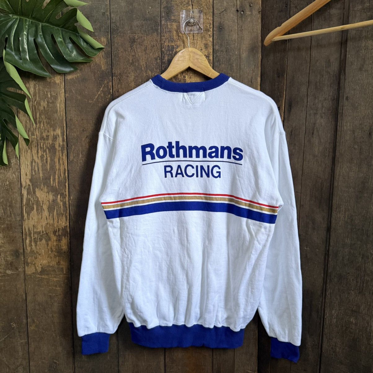 Vintage Vintage Rothman Racing Sweatshirt Size US M / EU 48-50 / 2 - 2 Thumbnail