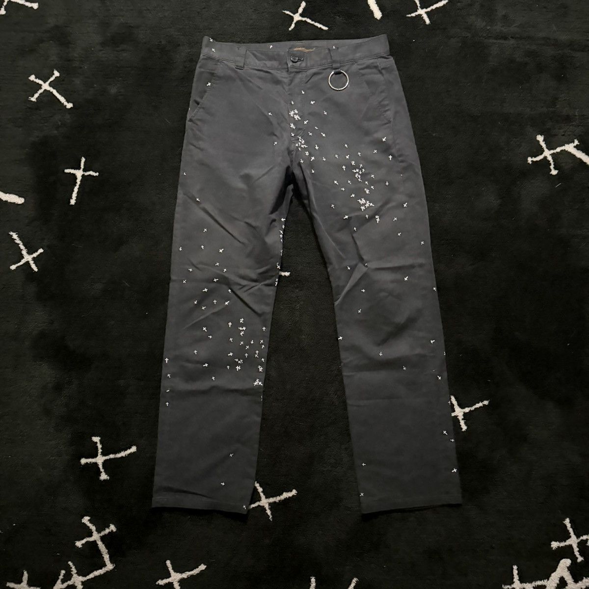 Undercover AW02 - “Witches Cell Division” Cross Pants Size US 30 / EU 46 - 1 Thumbnail