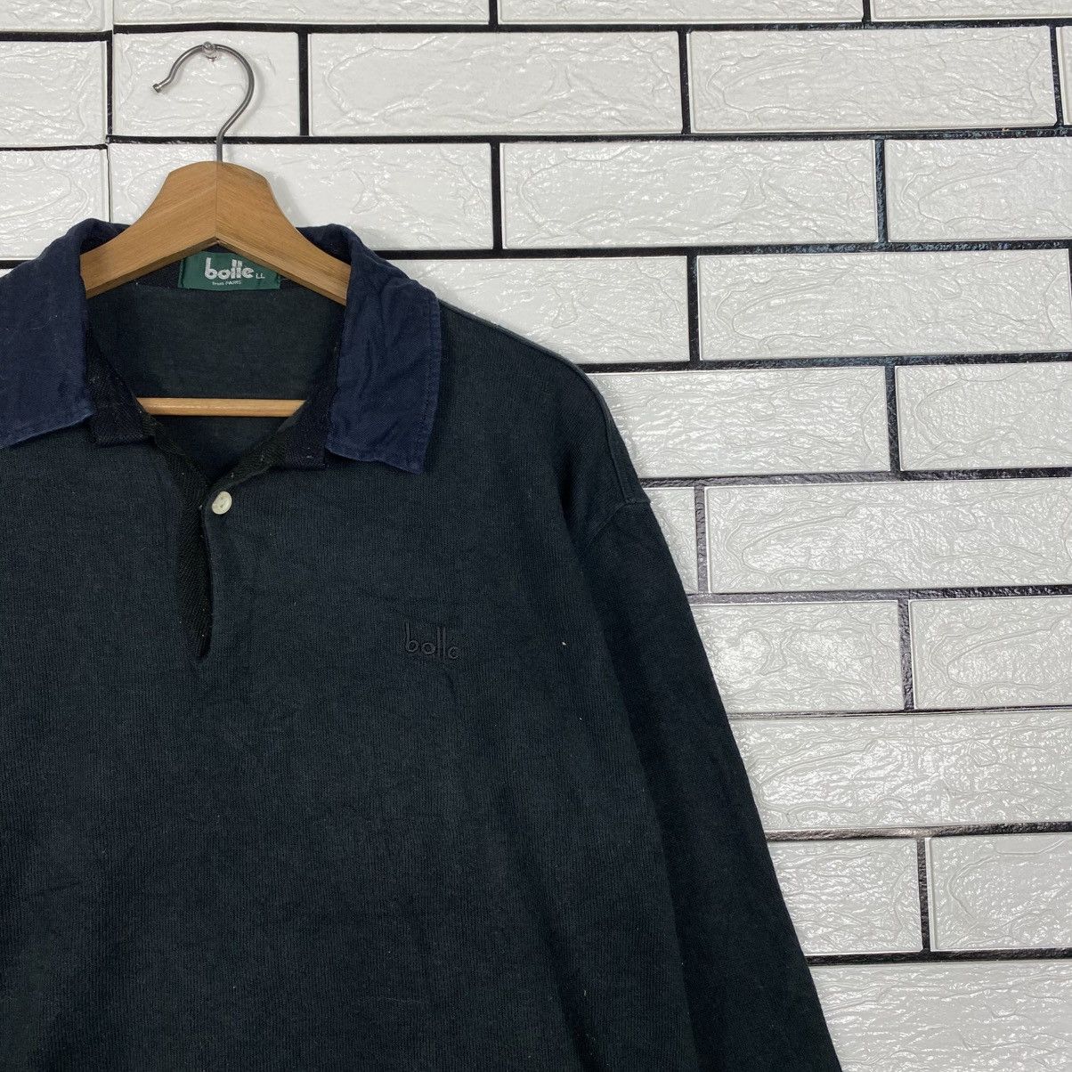 Japanese Brand 📌Vintage Sweatshirt Collar Bolle From Paris Issey Miyake Size US L / EU 52-54 / 3 - 7 Thumbnail