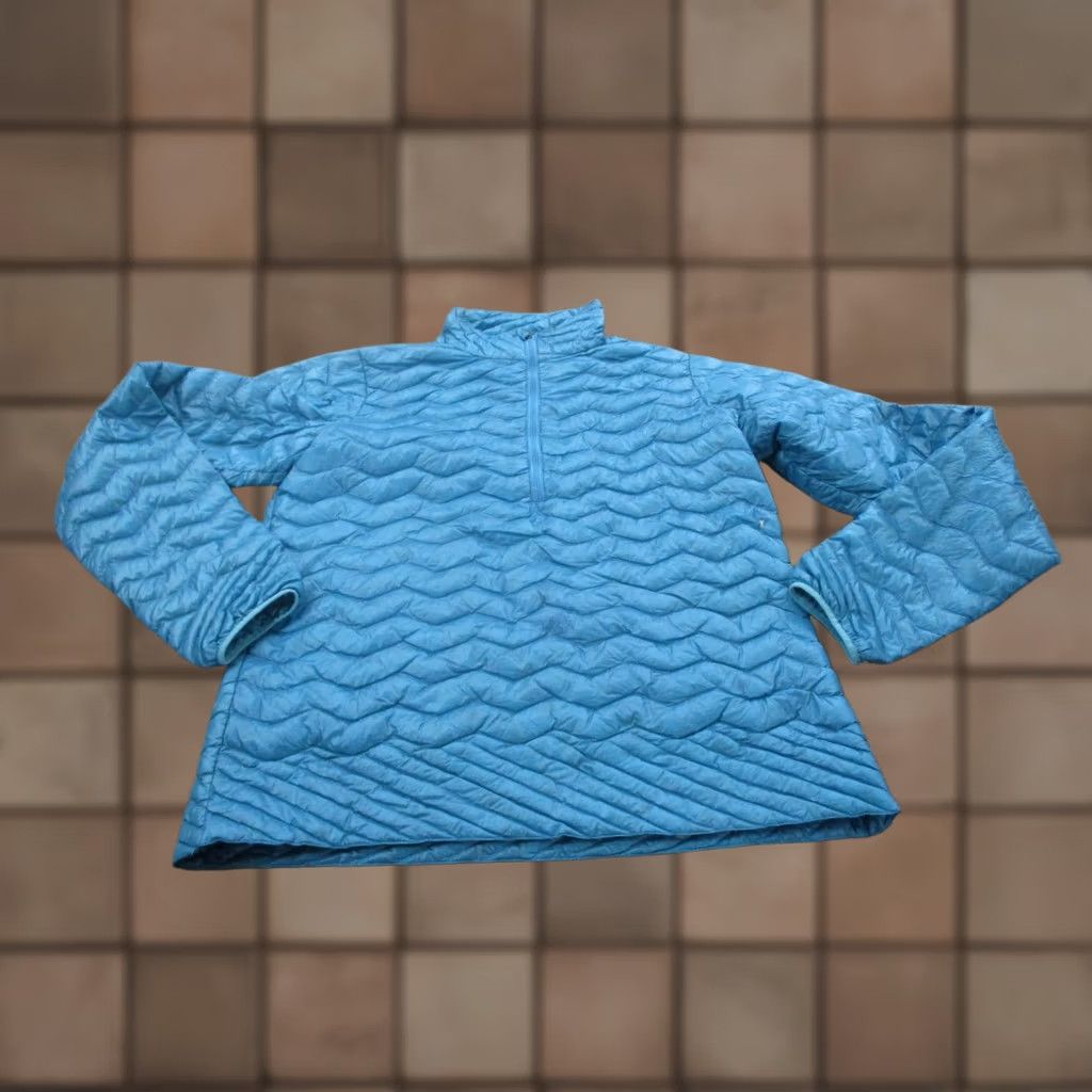 Patagonia Patagonia Jacket Womens S Puffer Down Quilted Ultralight Zig Zag 84740 Blue Nylon Down Insulated Windproof Size S / US 4 / IT 40 - 1 Thumbnail