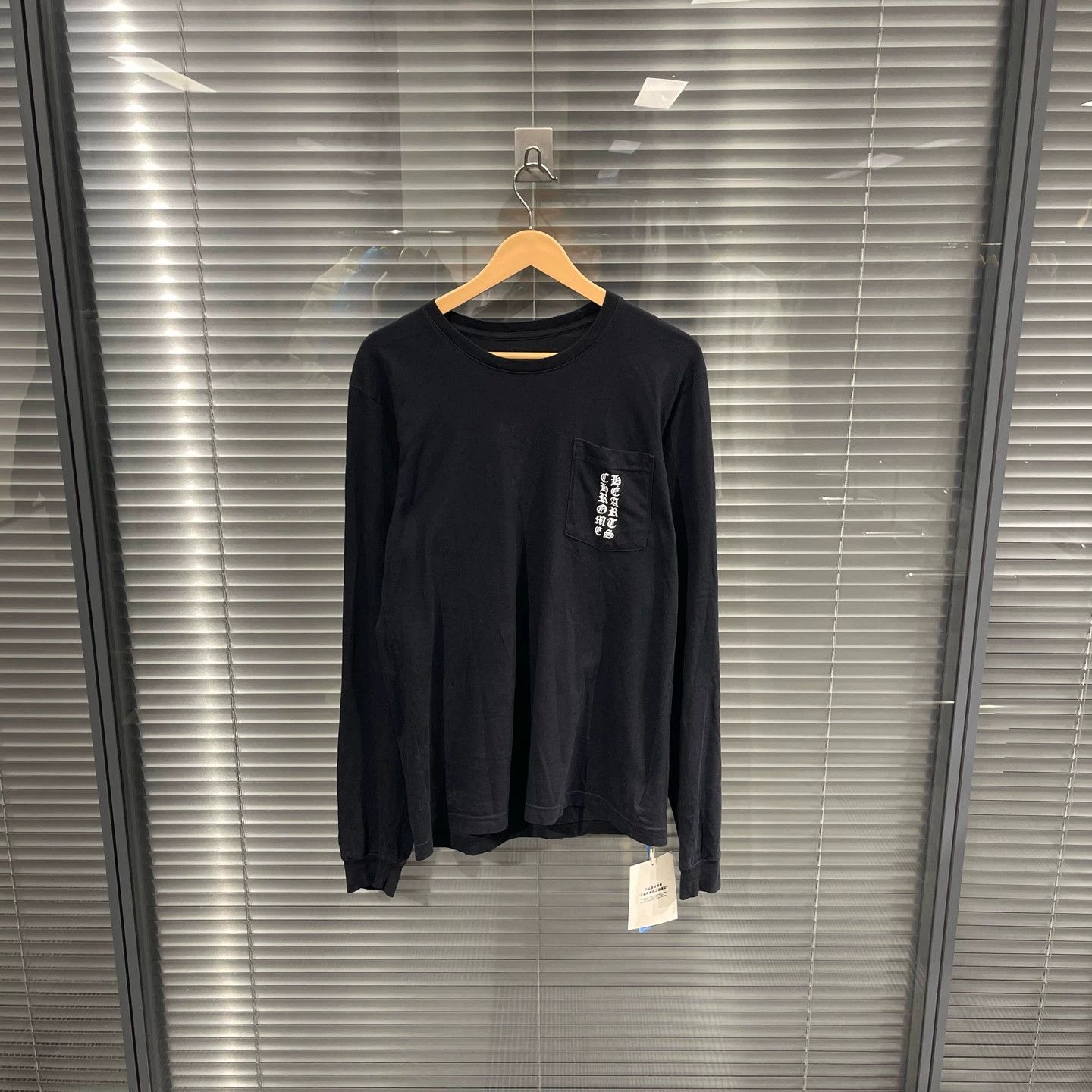 Chrome Hearts Chrome Hearts Red Sanskrit Print Back Longsleeve M Size US M / EU 48-50 / 2 - 2 Thumbnail