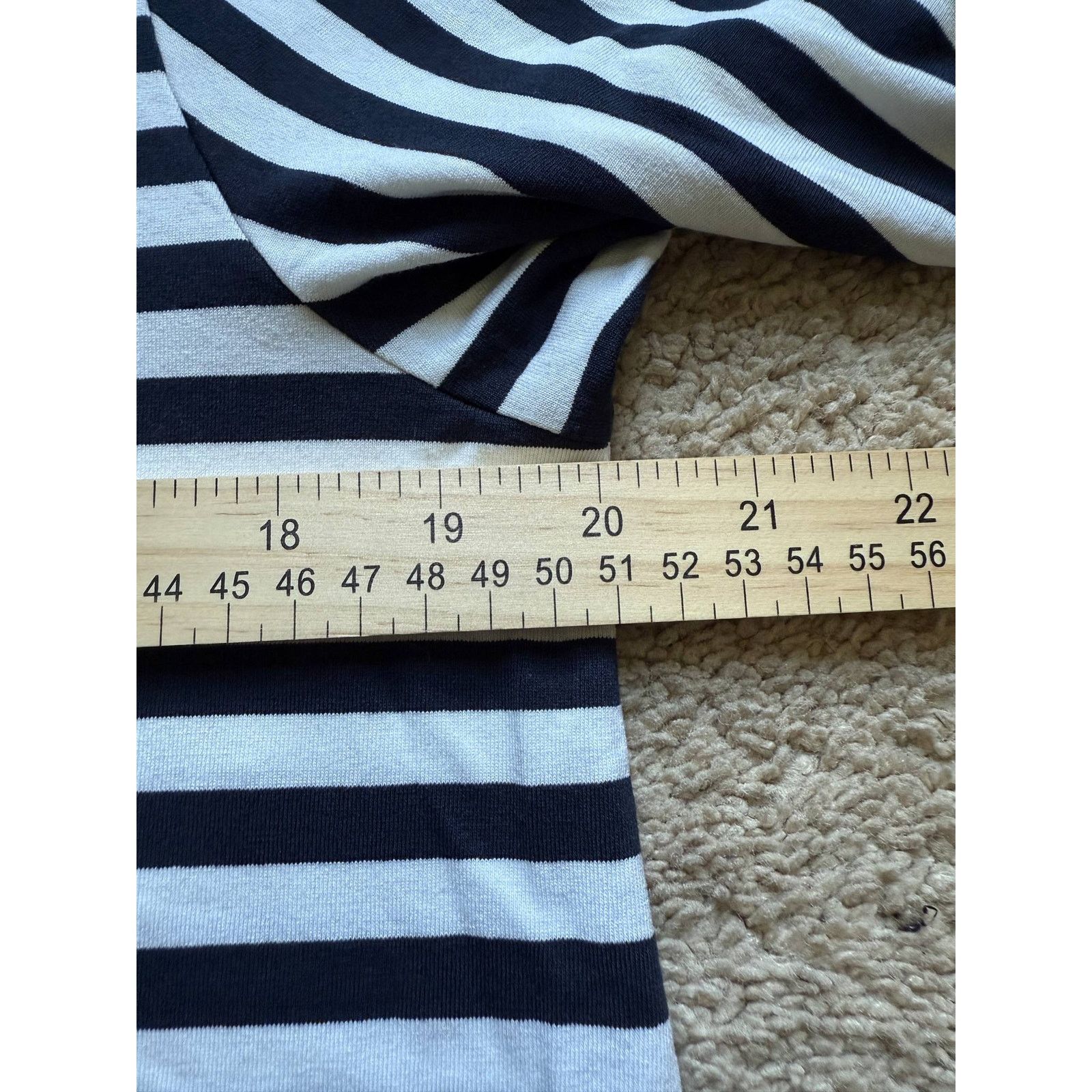 Other J. Jill Wearever Collection Striped Tunic Top White/Black M Size M / US 6-8 / IT 42-44 - 6 Thumbnail
