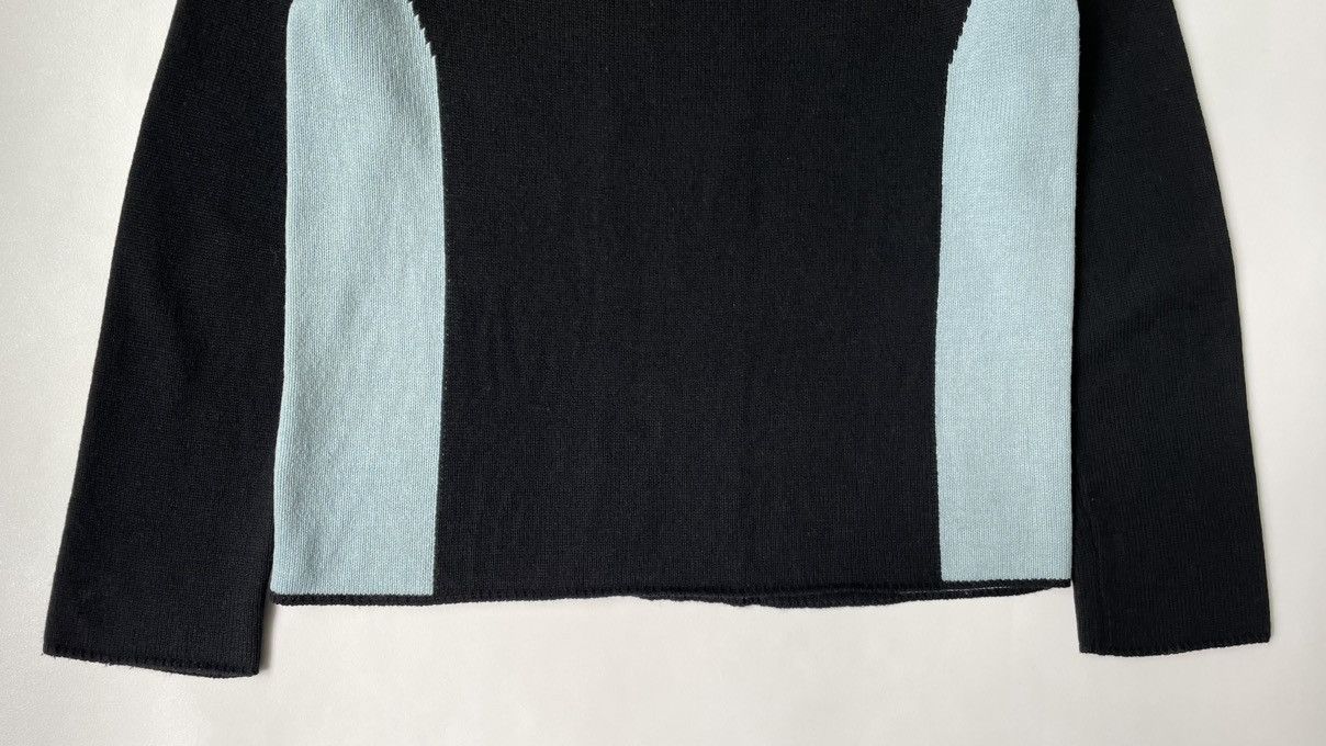 Comme des Garcons A/W 2000 Cable Knit Panelled Sweater Size US M / EU 48-50 / 2 - 16 Thumbnail