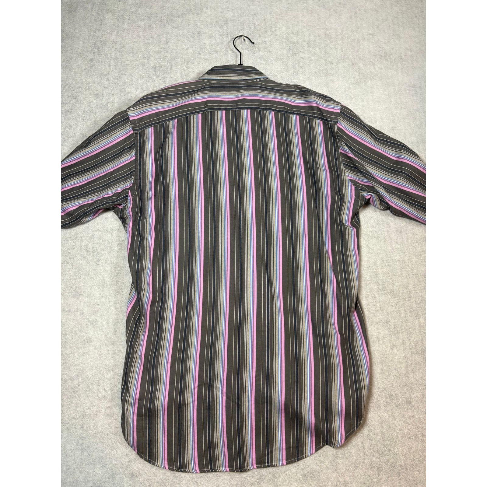Thomas Dean Thomas Dean Button Down Shirt Mens Large Striped #0504 Size US L / EU 52-54 / 3 - 3 Thumbnail