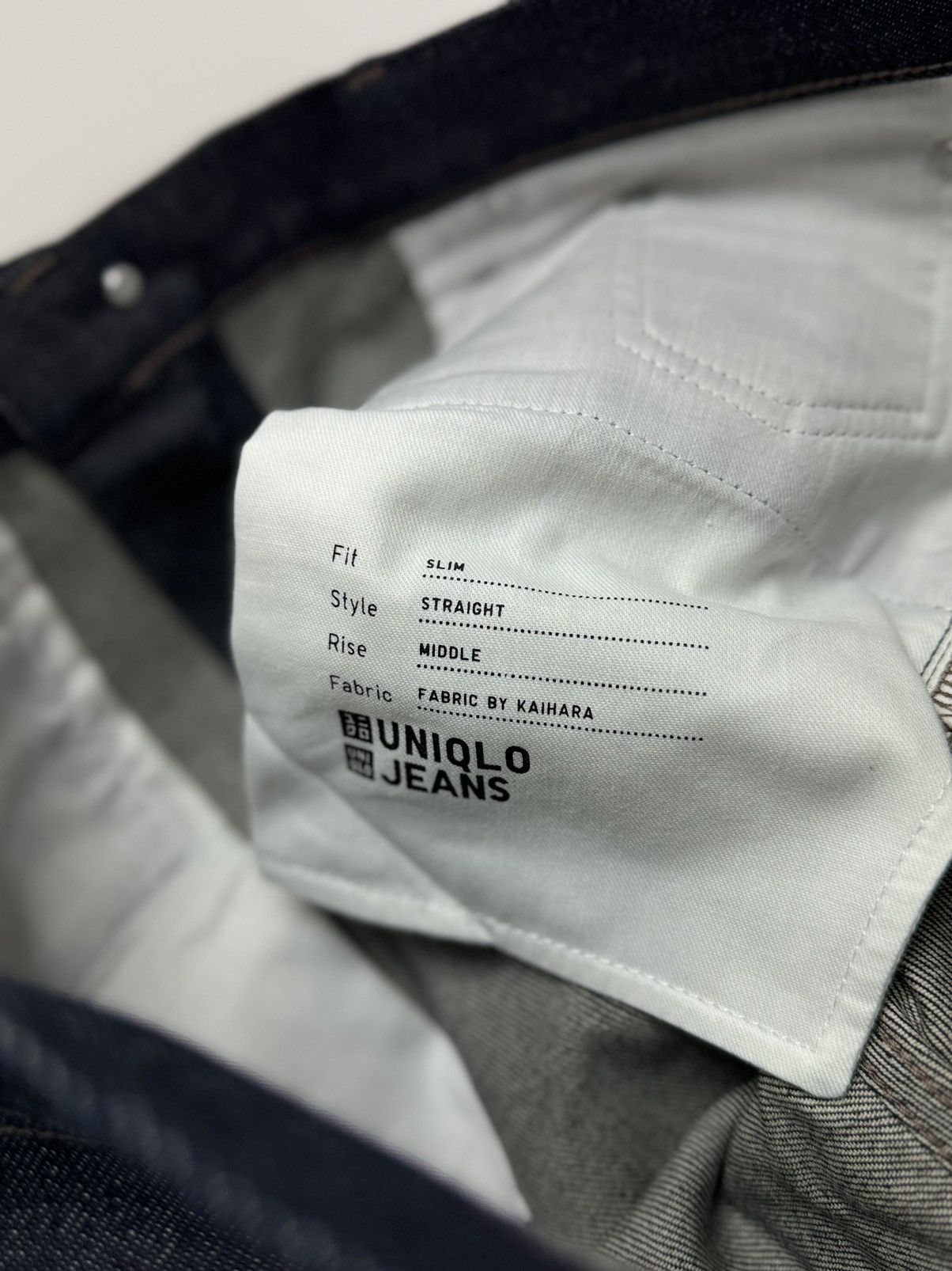 Uniqlo Uniqlo Selvage Denim Navy Jeans Size US 34 / EU 50 - 11 Thumbnail