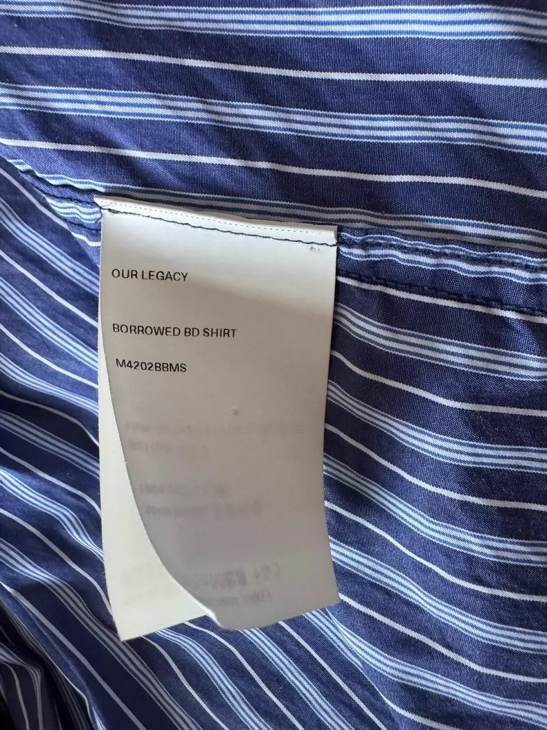 Our Legacy our legacyshirt 2505-Nextarrow Size US S / EU 44-46 / 1 - 4 Thumbnail