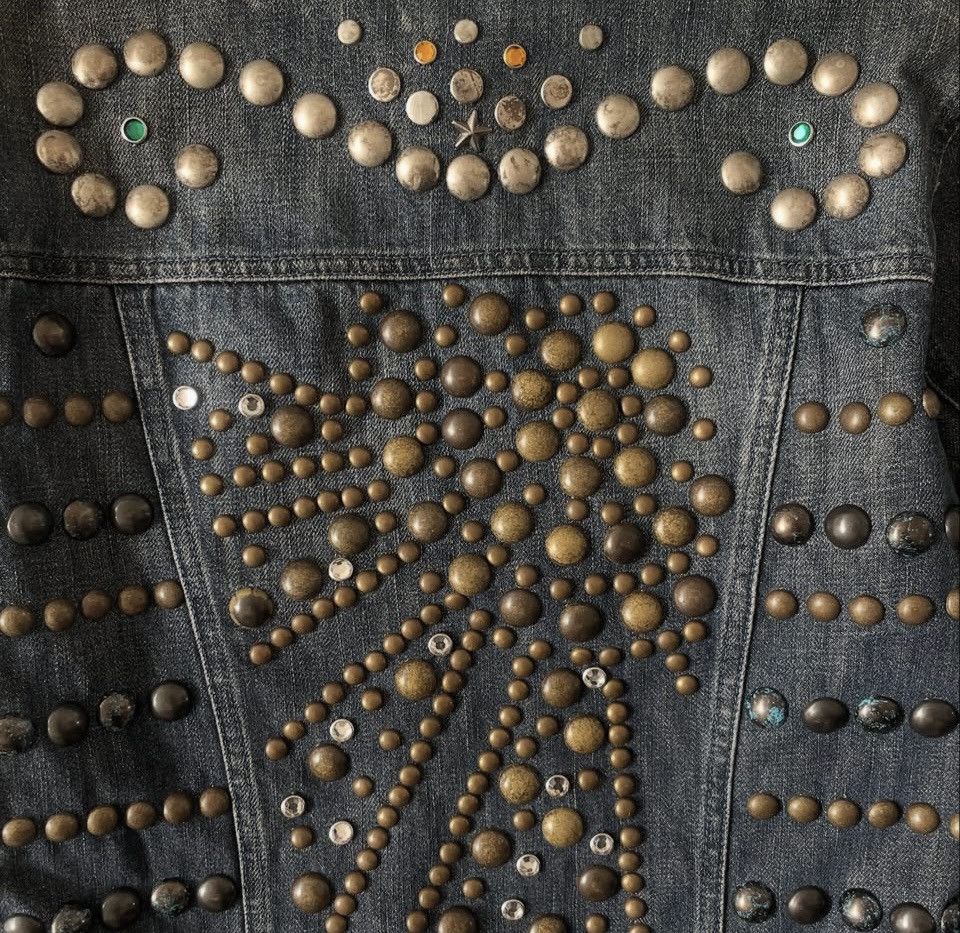 Dolce & Gabbana Dolce and Gabbana studded denim jacket Size US S / EU 44-46 / 1 - 4 Thumbnail