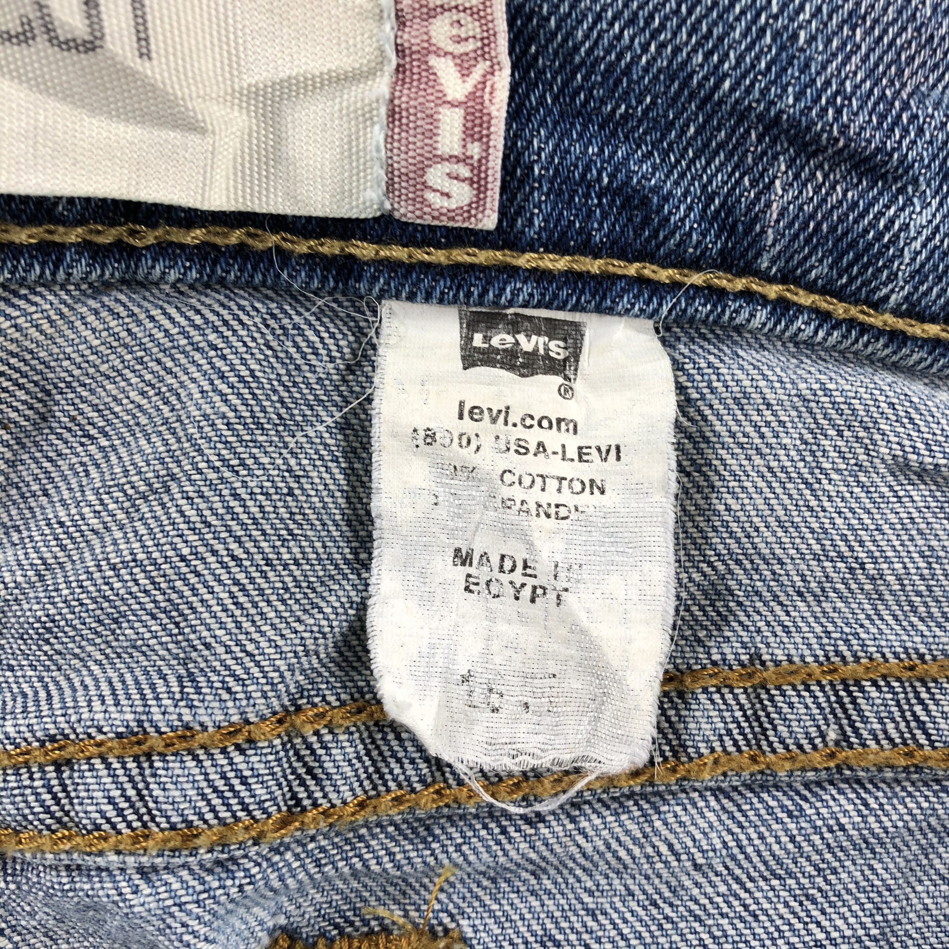 Levi's Vintage Blue Wash Levis 515 Flare Jeans-J2557 Size US 36 / EU 52 - 9 Thumbnail