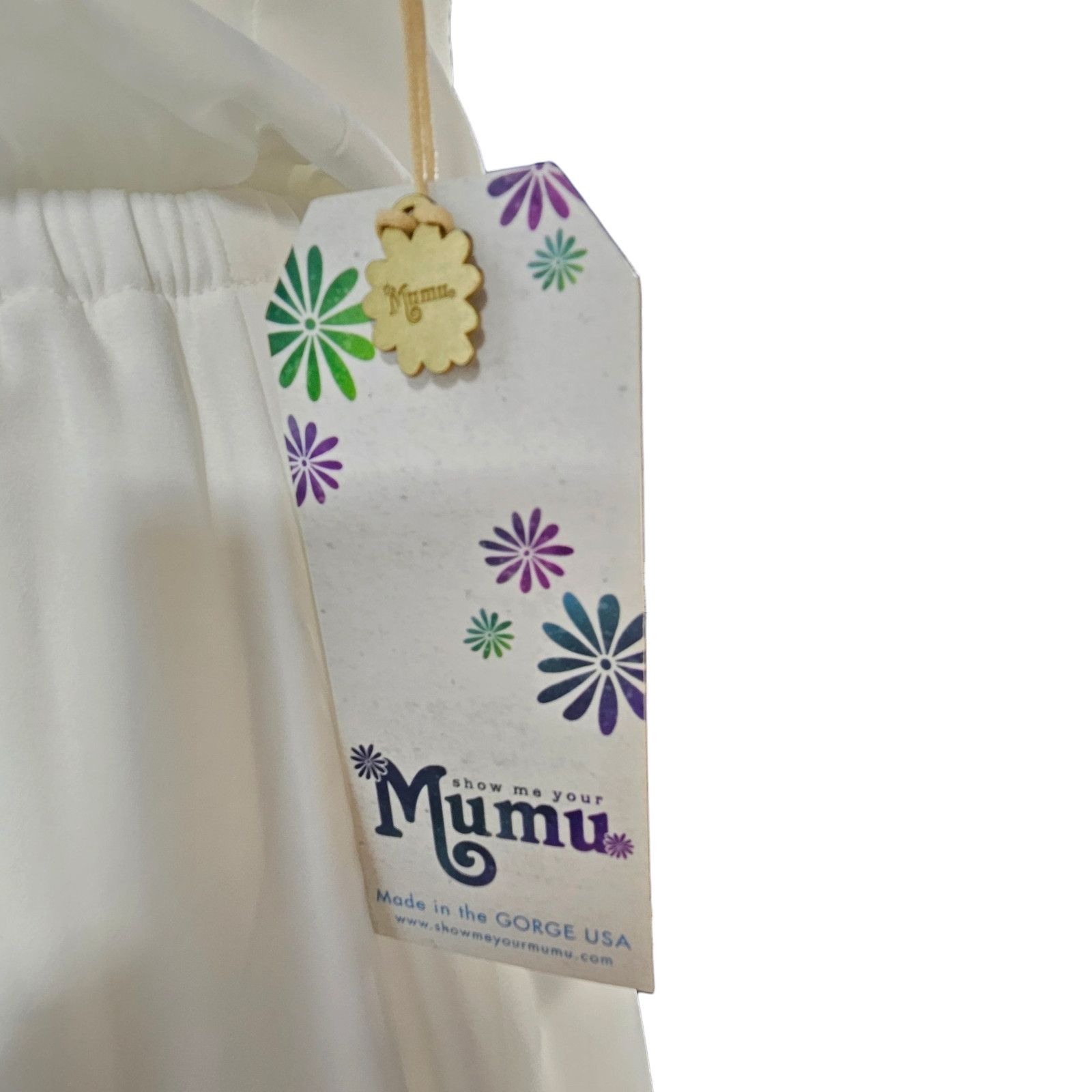 Show Me Your MuMu NWT Show Me Your Mumu Kendall Dress XS Wedding Cake Chiffon Size XS / US 0-2 / IT 36-38 - 5 Thumbnail