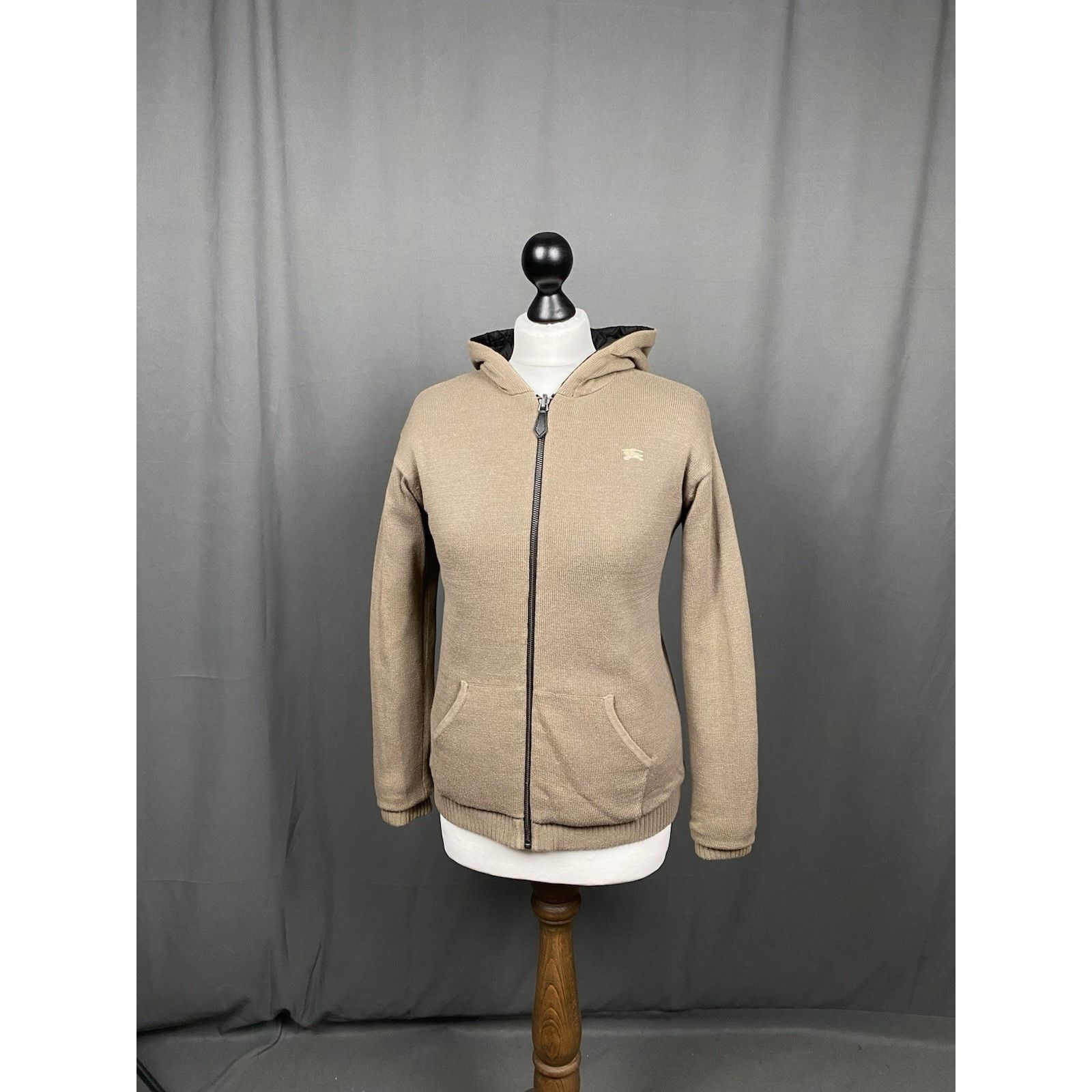 Burberry Burberry Women's Beige Black Quilted Reversible Jacket Size Size M / US 6-8 / IT 42-44 - 15 Thumbnail