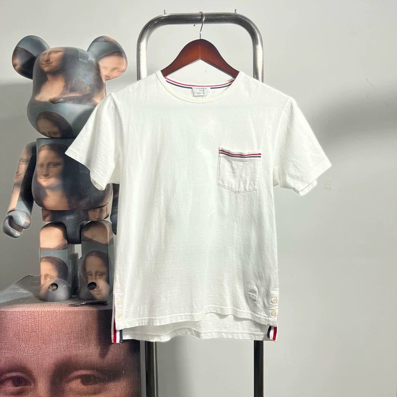 Thom Browne Thom Browne Pocket striped short sleeves Size US XS / EU 42 / 0 - 1 Thumbnail