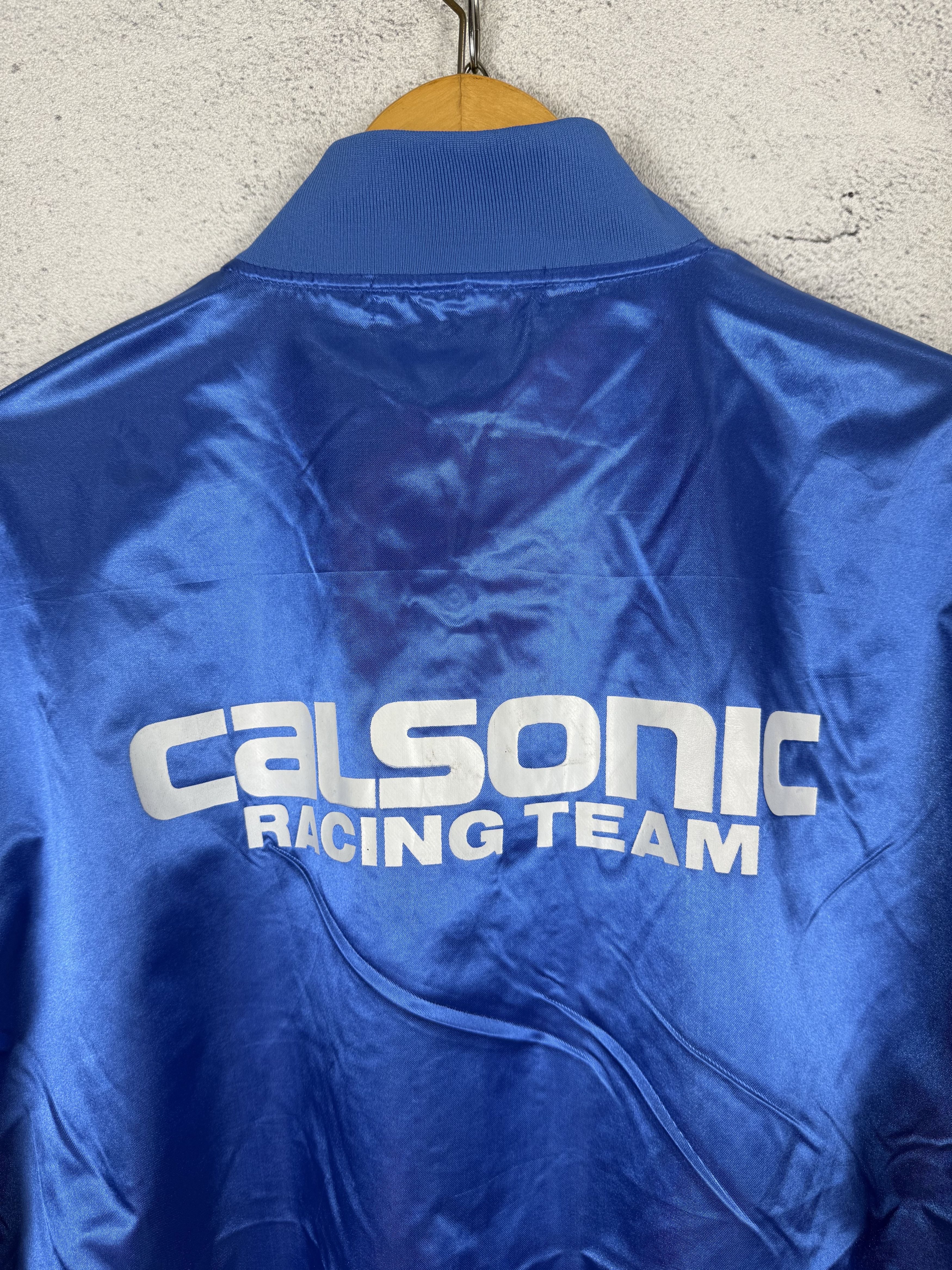 Vintage Vintage Calsonic Racing Team Jacket Size US L / EU 52-54 / 3 - 2 Thumbnail