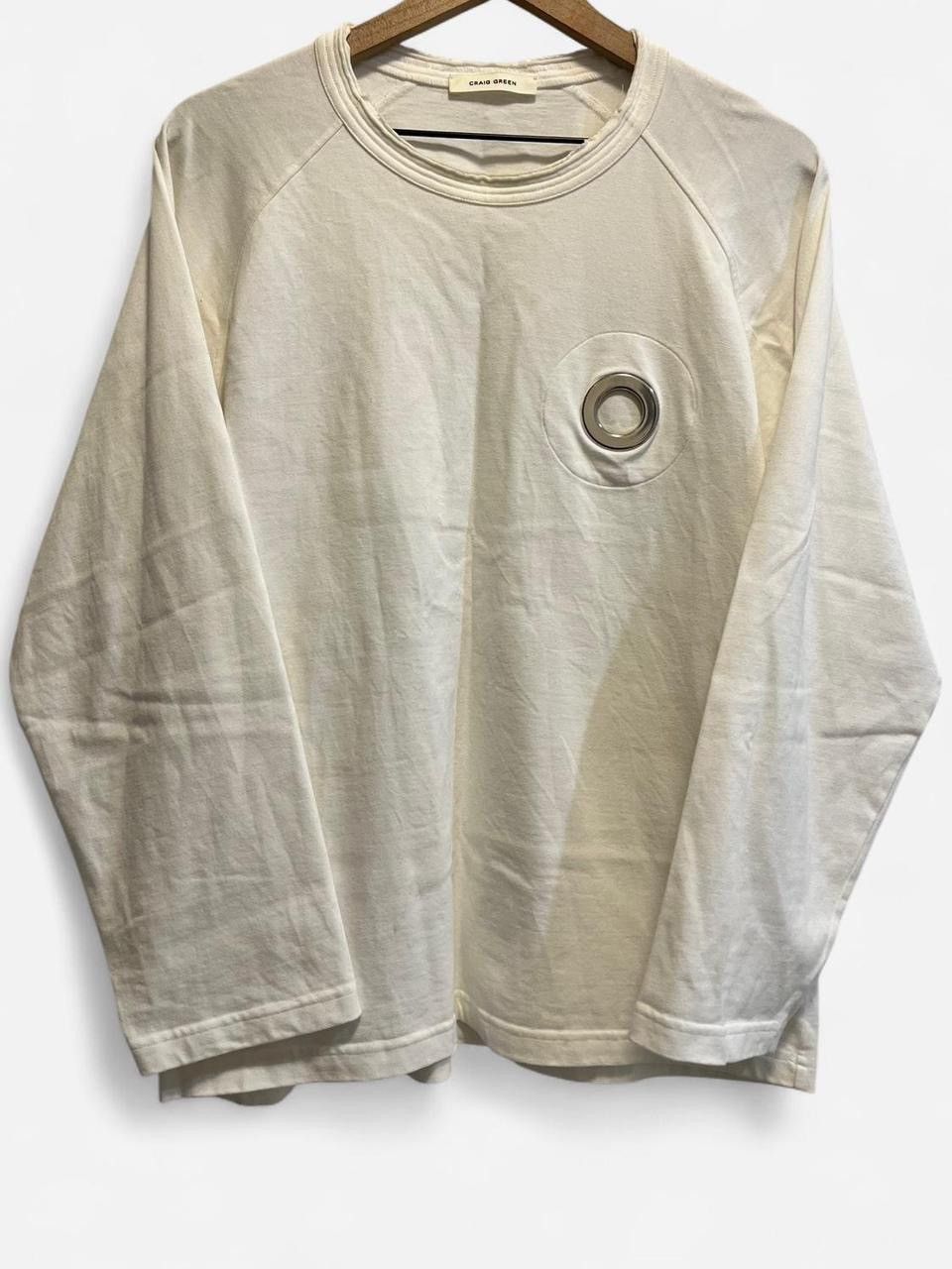 Craig Green Metal Ring Longsleeve Tee Size US M / EU 48-50 / 2 - 2 Thumbnail