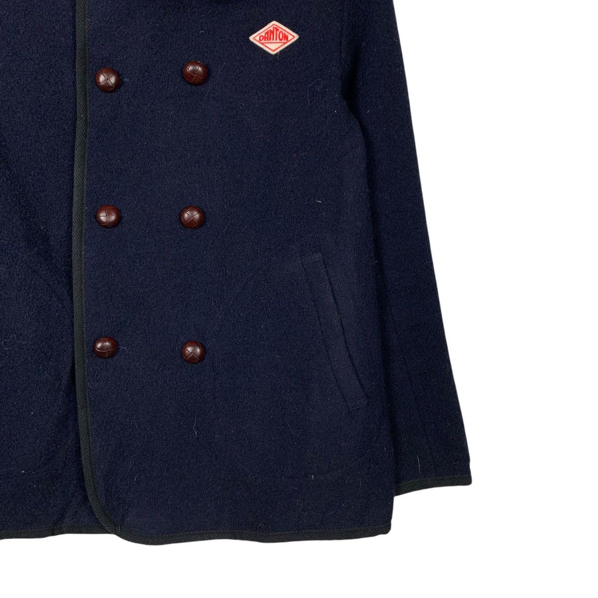 Danton Vintage DANTON Double Breasted Wool Coat Jacket #2080-C91 Size US M / EU 48-50 / 2 - 6 Thumbnail