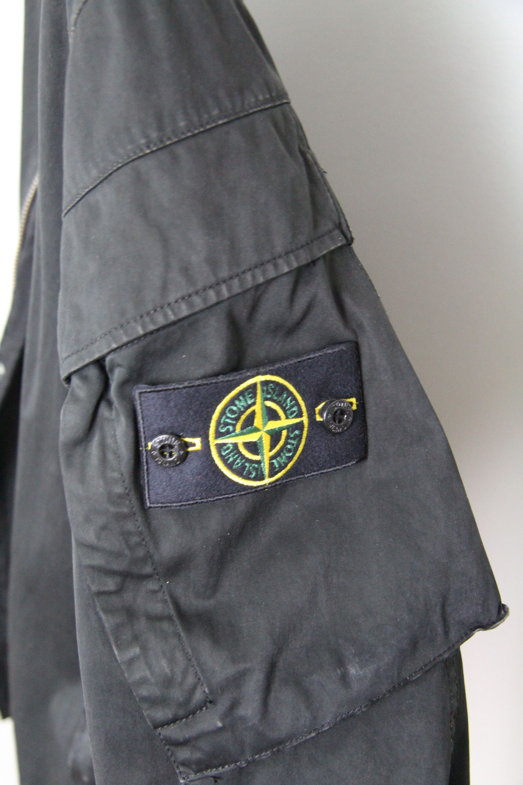Stone Island David TC Black Bomber Size US L / EU 52-54 / 3 - 5 Thumbnail