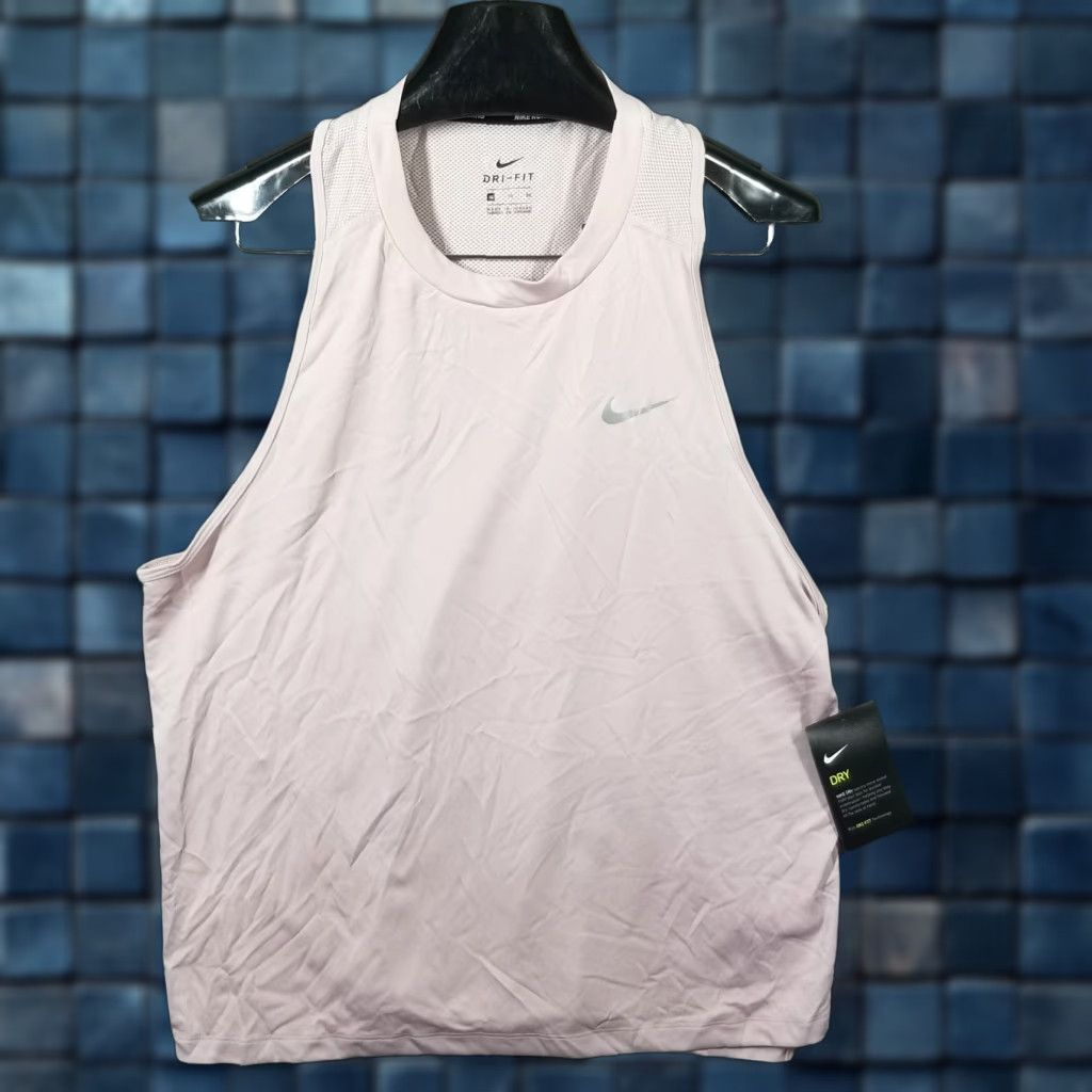 Nike NWT Nike Dry Miler Running Singlet Tanktop Rose Light Pink Women’s XL Size XL / US 12-14 / IT 48-50 - 1 Thumbnail