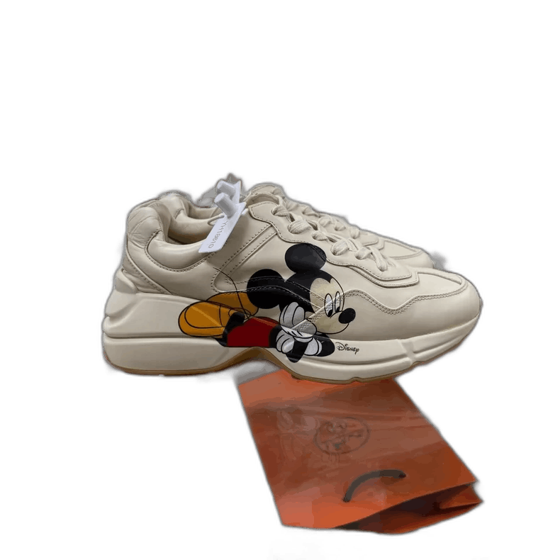 Gucci Gucci Mickey Mouse Sneakers Size 35 Size US 6 / EU 39 - 1 Thumbnail