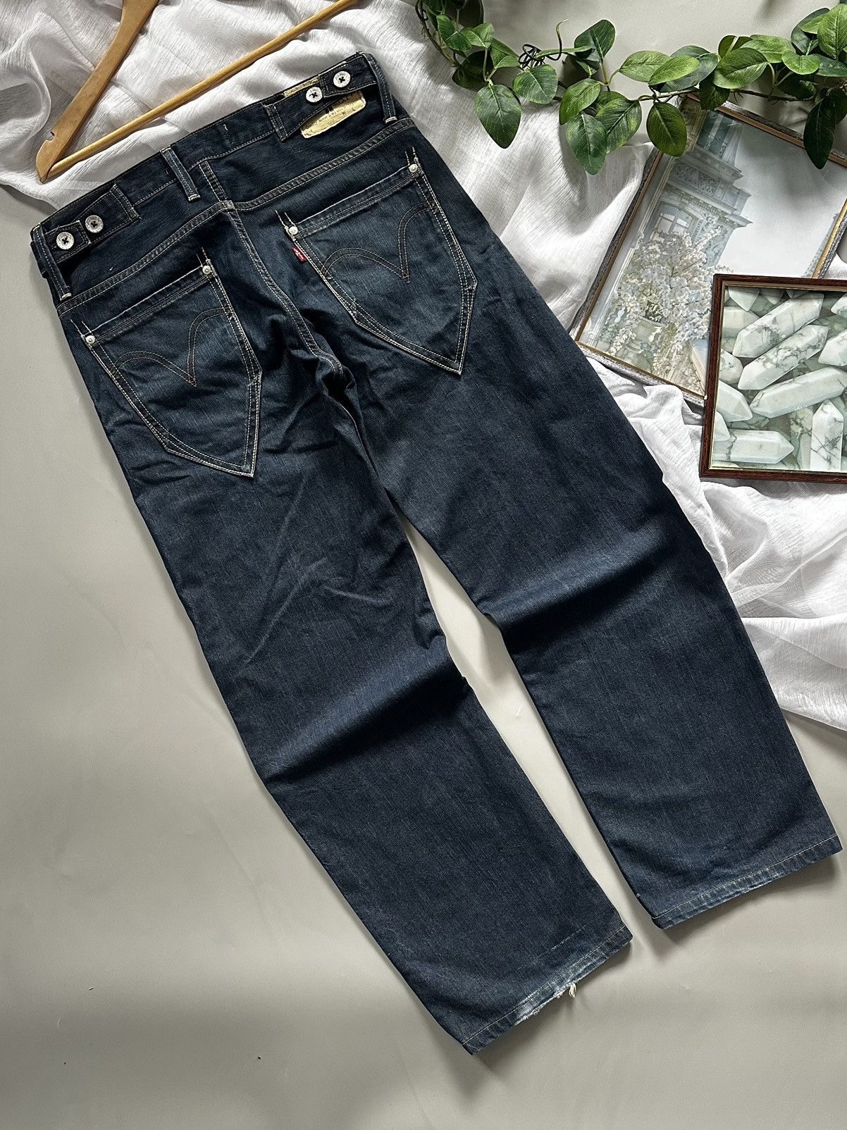 Levi's Vintage Clothing Archive Levi's Red Tab "Diamond Pocket" Custom Denim Size US 30 / EU 46 - 1 Thumbnail
