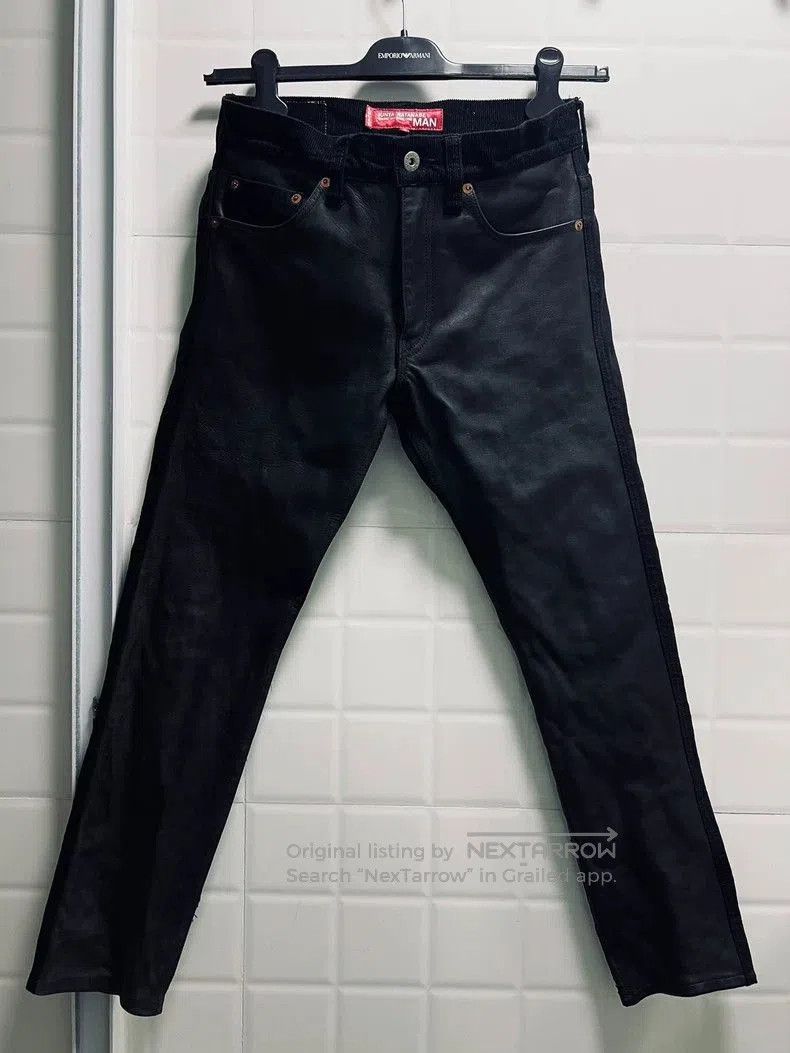 Junya Watanabe JUNYA WATANABE MAN Horsehide Jeans. Size US 26 / EU 42 - 1 Thumbnail