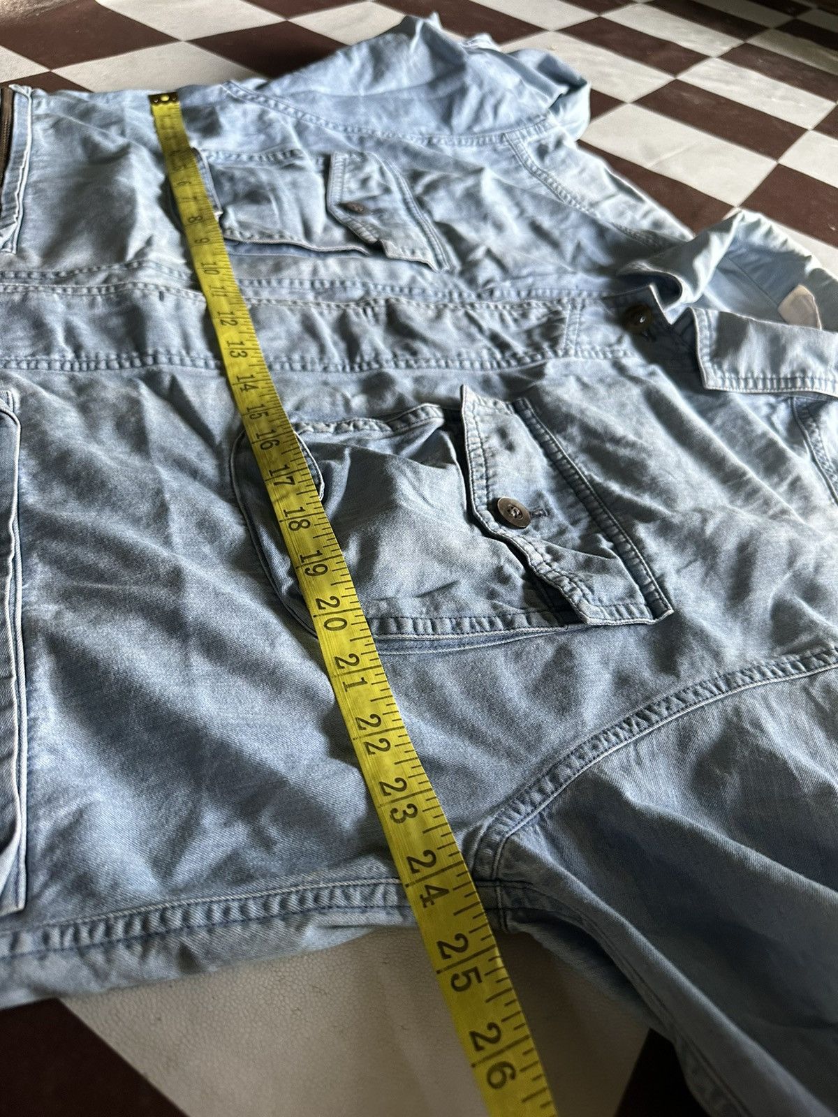 Hai Sporting Gear Hai sporting gear Issey Miyake tactical denim jacket Size US L / EU 52-54 / 3 - 8 Thumbnail
