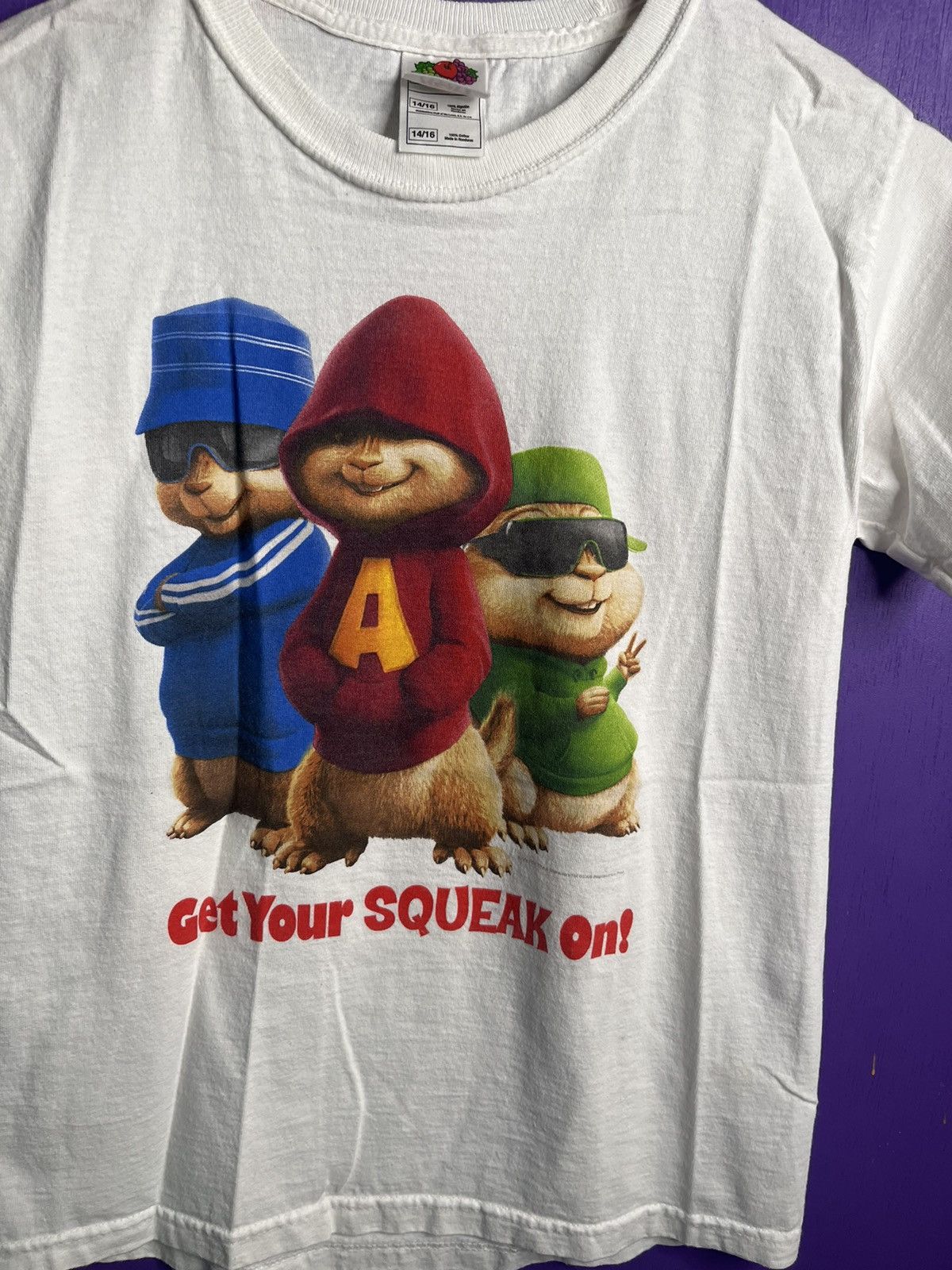 Vintage Vintage alvin and the chipmunks movie promo t-shirt Size S / US 4 / IT 40 - 3 Thumbnail