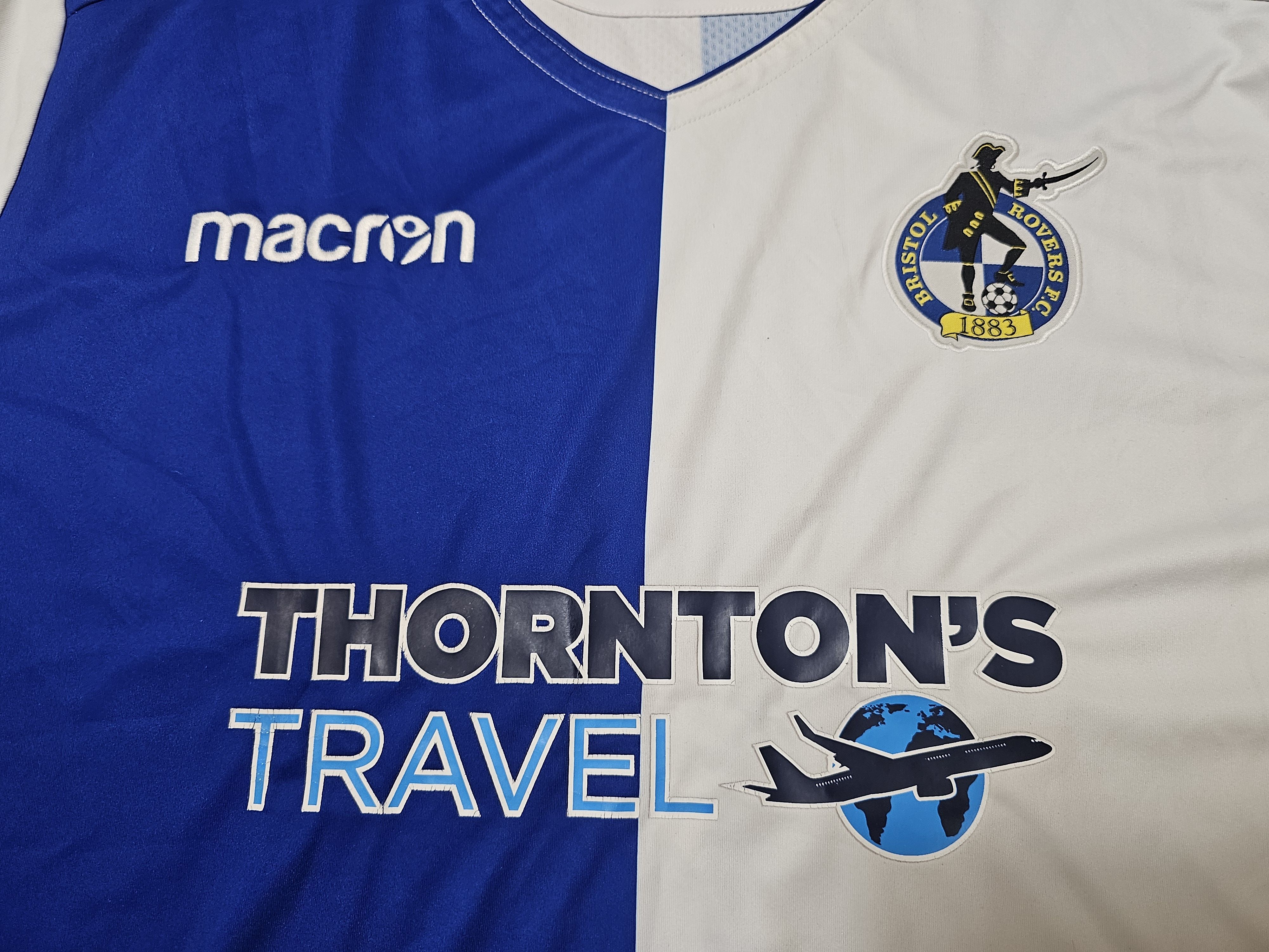 All Sport BRISTOL ROVERS 2017 2018 5XL HOME FOOTBALL SOCCER JERSEY Size US XXL / EU 58 / 5 - 3 Thumbnail