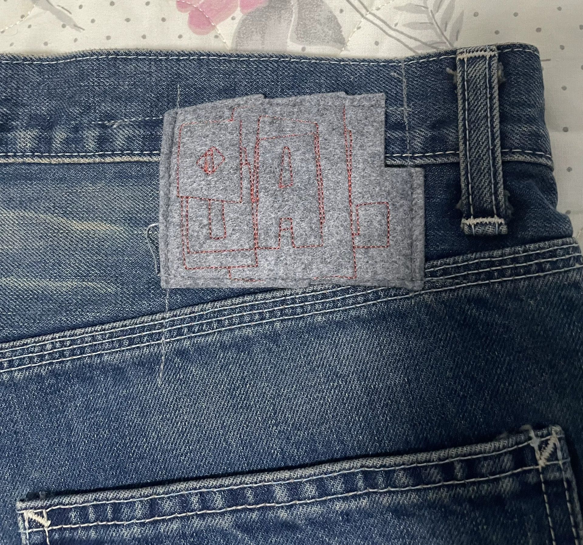 Other classic five bal Washed Denim Jeans Japan Vintage L NWT Size US 34 / EU 50 - 5 Thumbnail