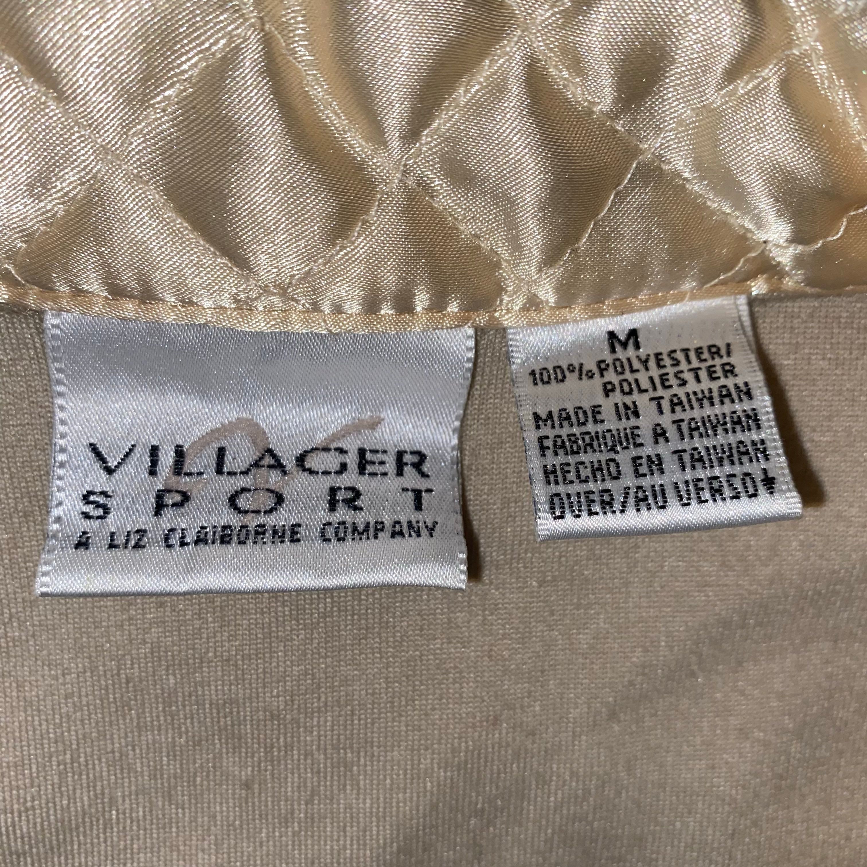 Other Villager sport a Liz Claiborne co velour jacket gold women s Size M / US 6-8 / IT 42-44 - 14 Thumbnail