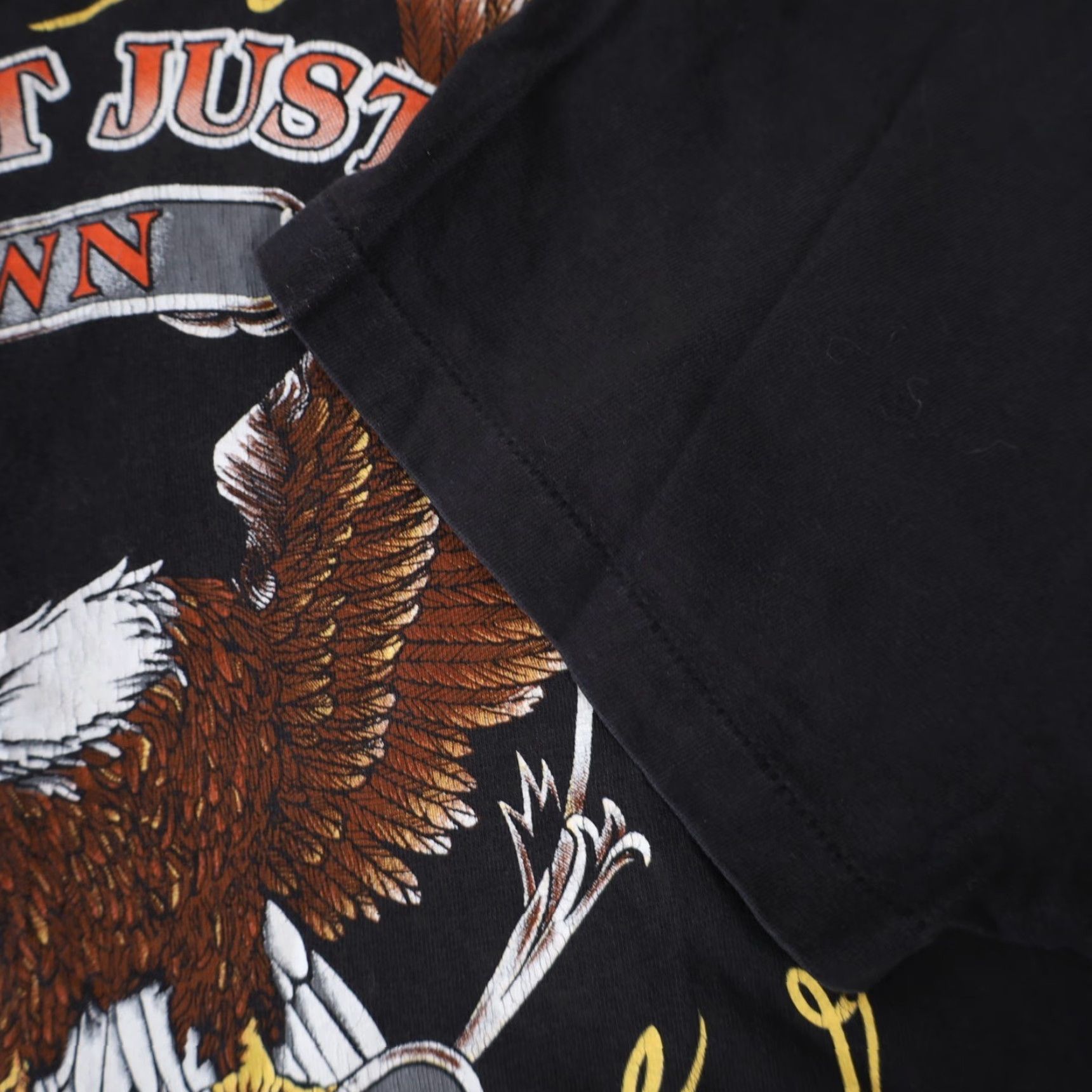 Harley Davidson VINTAGE Harley Davidson I Dont Just Own The T Shirt Graphic T Black 2XL Mens T-Shirt XXL USA Made Graphic 1989 Size US XXL / EU 58 / 5 - 7 Thumbnail