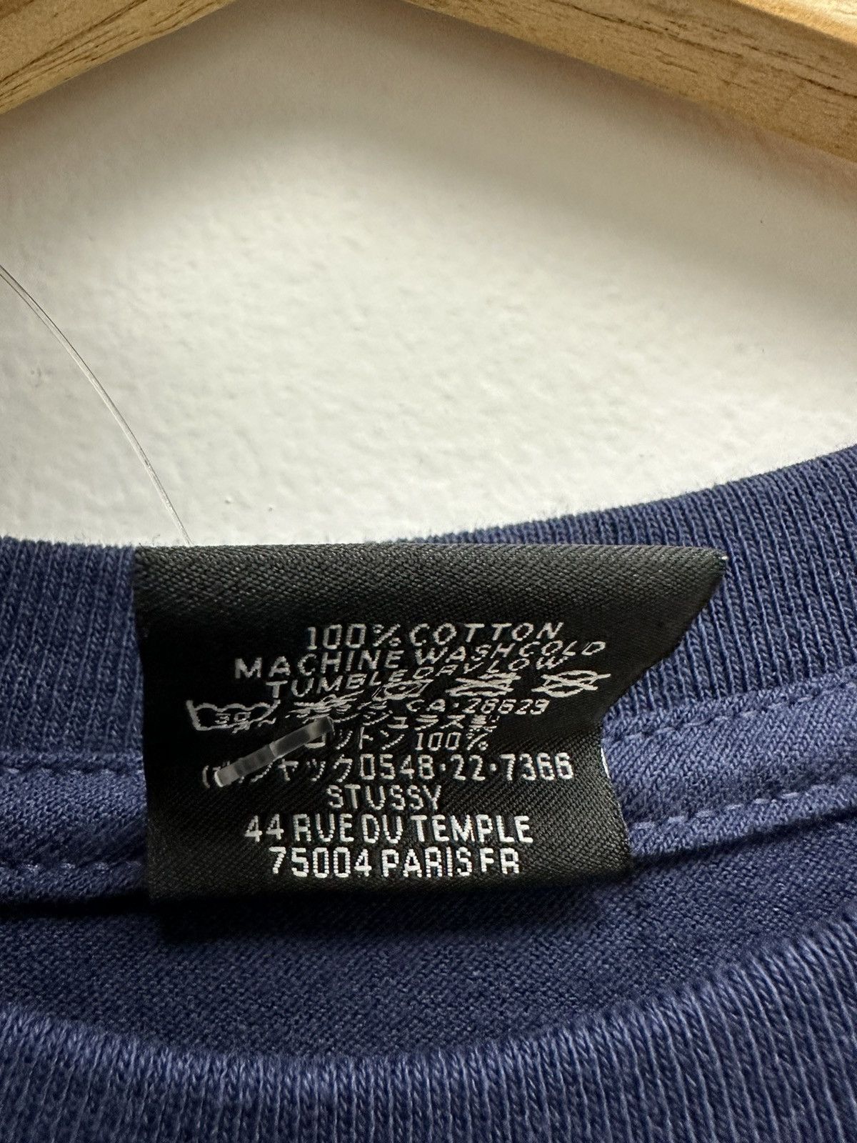 Stussy Stussy Navy XL 8Ball fade Size US XL / EU 56 / 4 - 8 Thumbnail