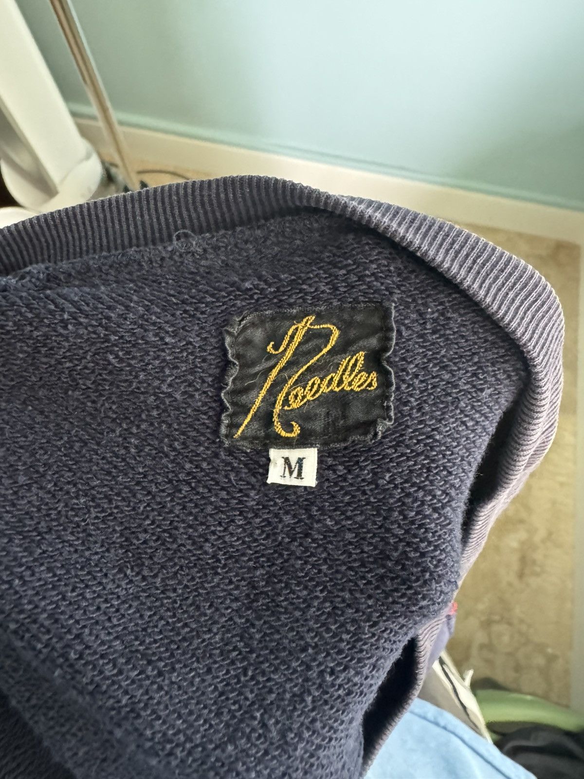 Needles Red thread stitch sweatshirt Size US M / EU 48-50 / 2 - 4 Thumbnail