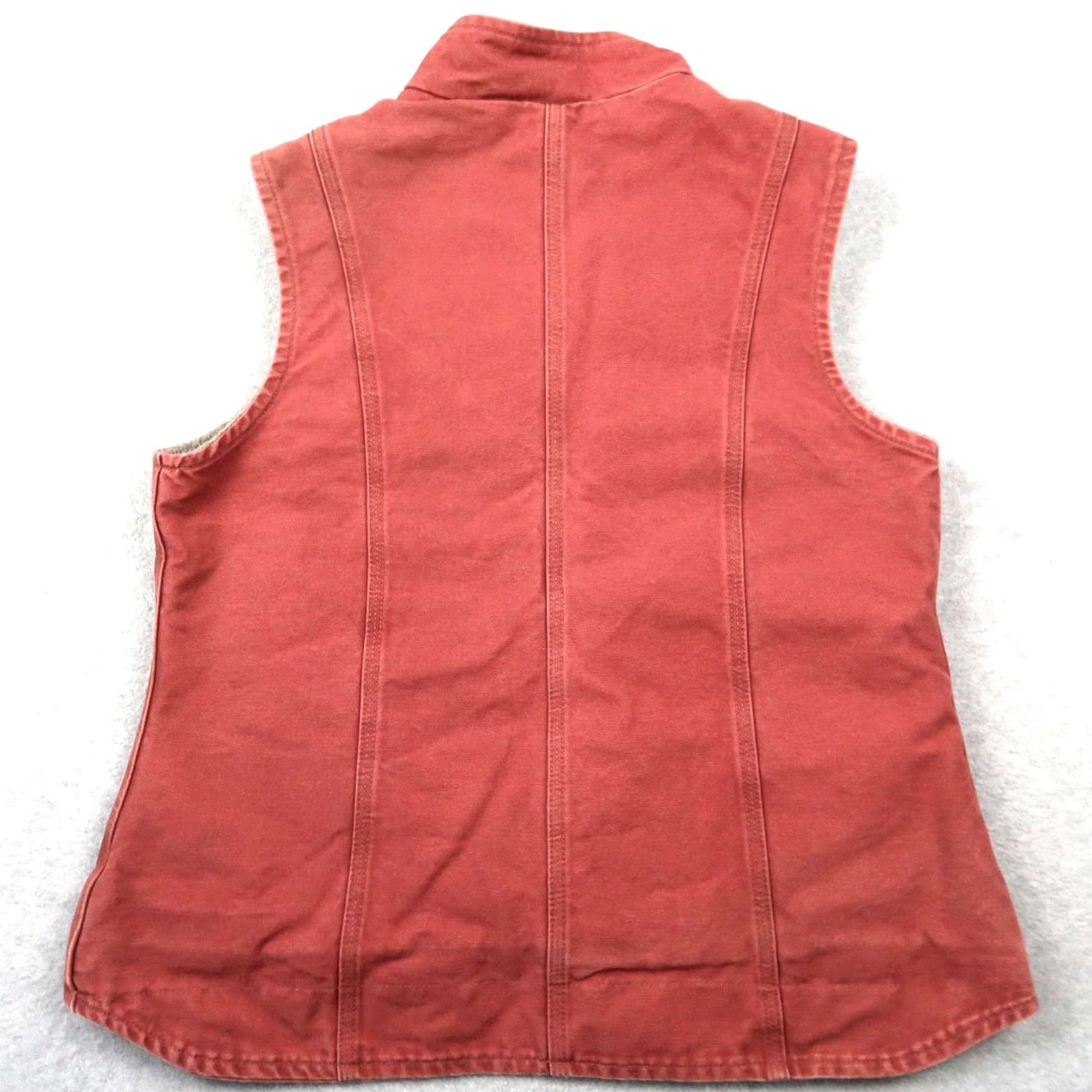 Carhartt VINTAGE Carhartt Vest Women’s L Pink Lined Sherpa WV001 VRS Regular Size L / US 10 / IT 46 - 2 Thumbnail
