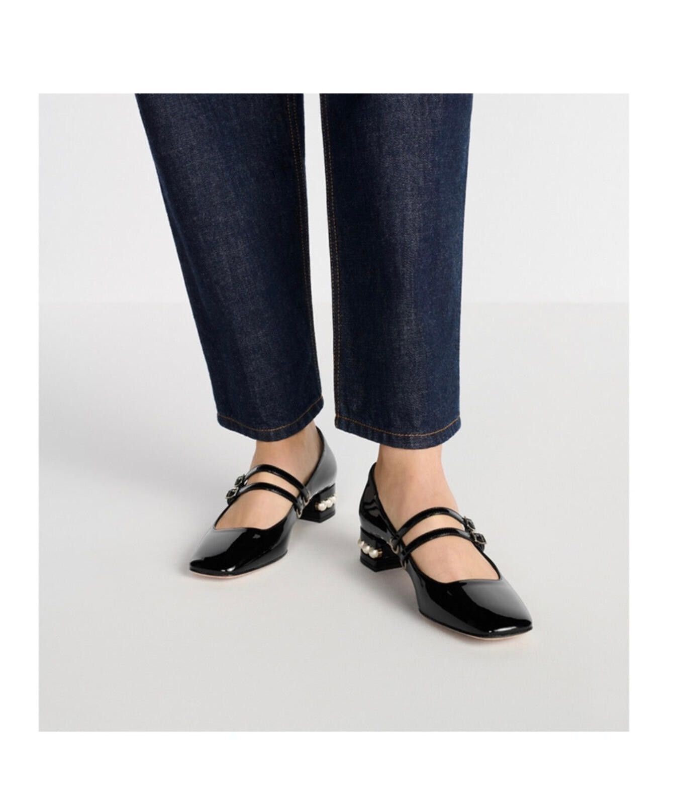 Dior Dior Mary Jane Patent Pumps Size ONE SIZE - 4 Thumbnail
