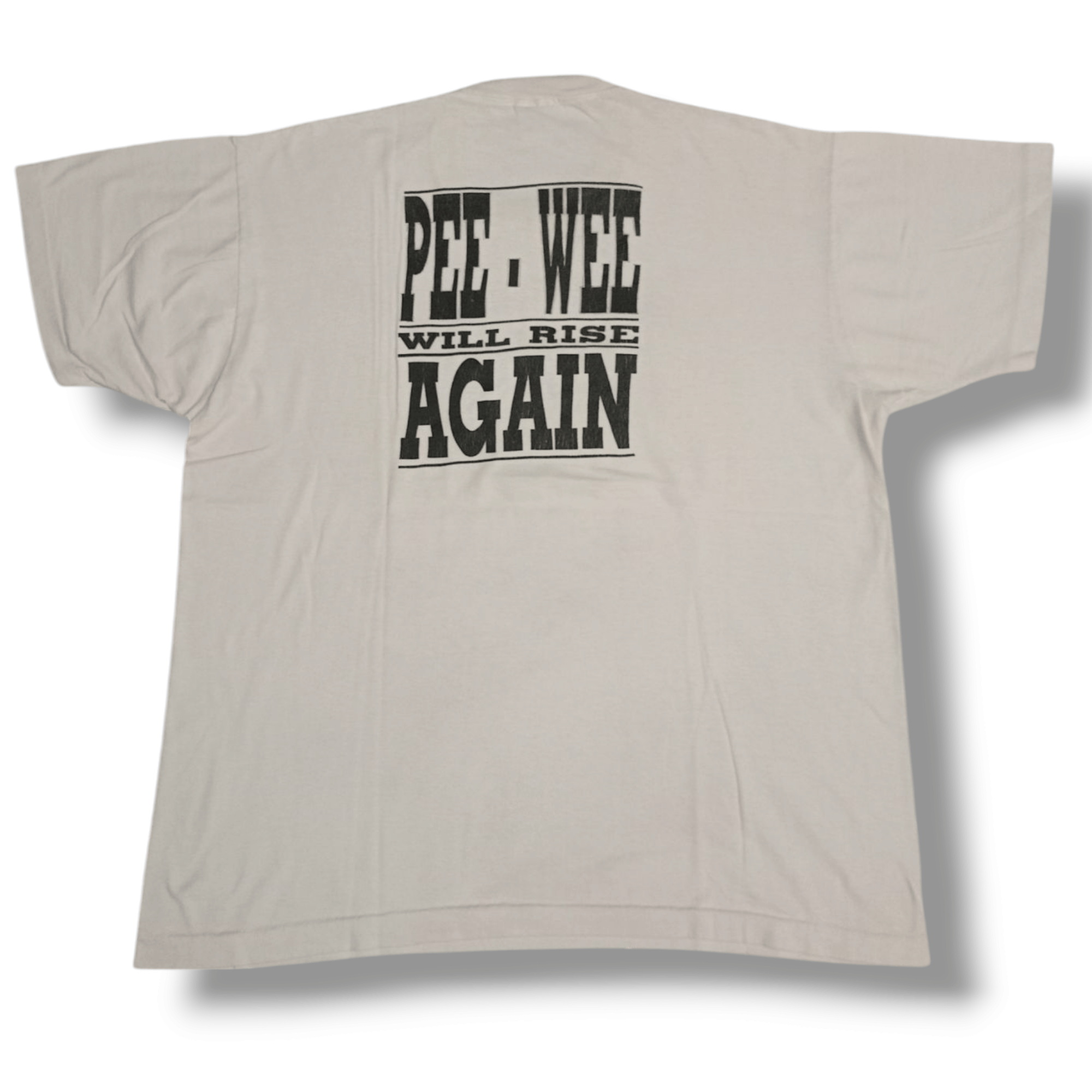 Vintage Vintage rare pee wee t shirt/Paul Reubens/actor/comedian Size US XL / EU 56 / 4 - 2 Thumbnail