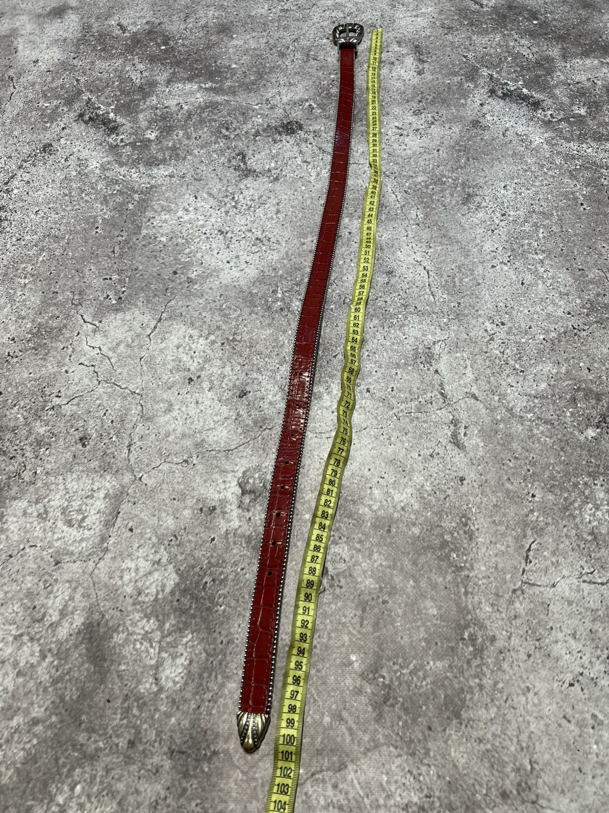 Japanese Brand 00’S NUMBER NINE STYLE JAPAN COWBOY Y2K RED BELT ARCHIVE Size ONE SIZE - 9 Thumbnail
