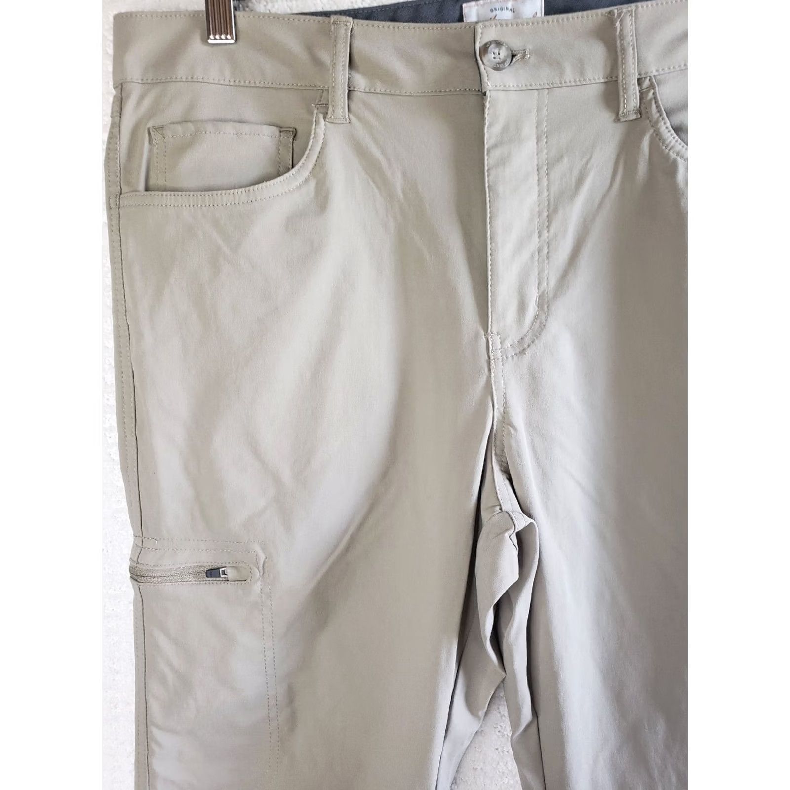 Weatherproof Weatherproof Pants Men's 36x30 Tan Nylon Spandex Hiking Outdoors Size US 36 / EU 52 - 3 Thumbnail