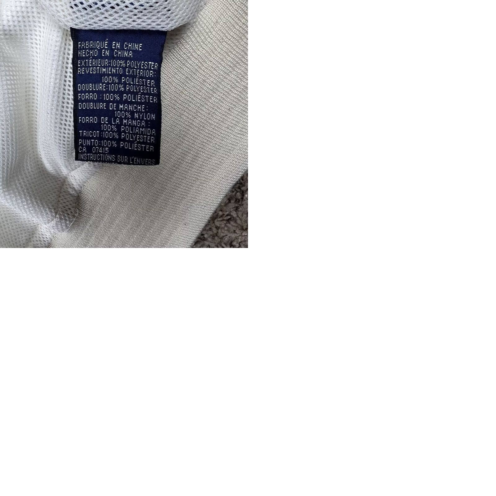 Nautica VINTAGE Nautica Full Zip Beige Lined Golf Jacket Logo Patch Mens XL Pockets Size US XL / EU 56 / 4 - 10 Thumbnail