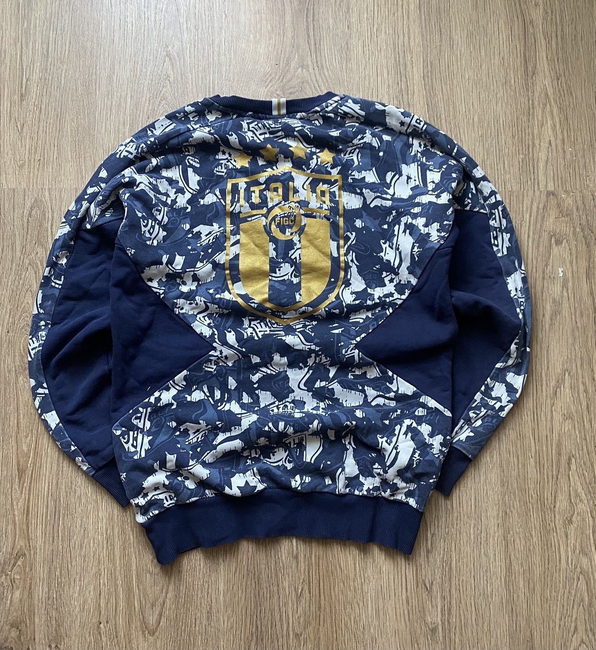 Puma × Vintage 🚨🚨VINTAGE Puma Italy Big Logo Nylon Sweatshirt 🚨🚨 Size US S / EU 44-46 / 1 - 2 Thumbnail