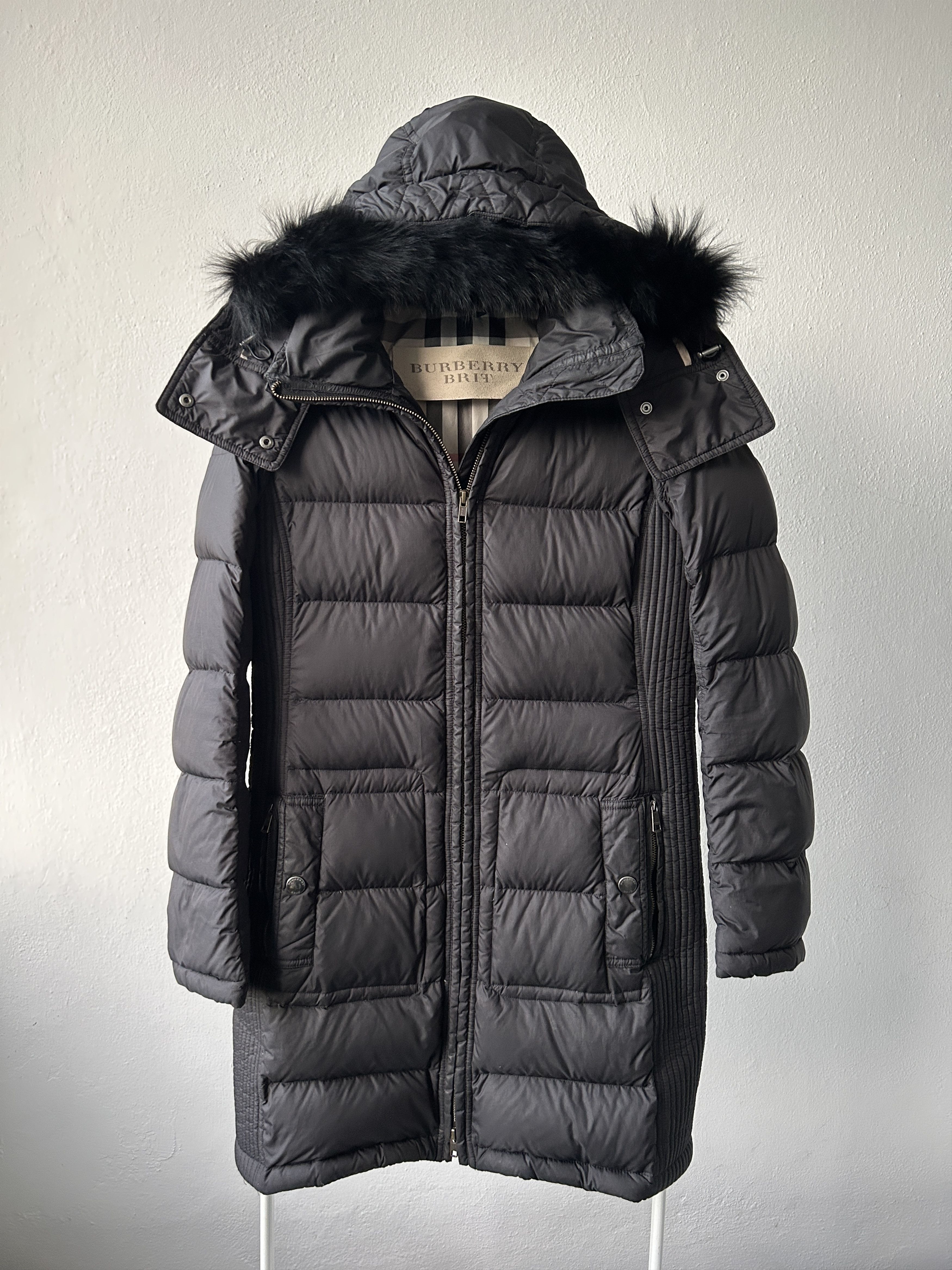 Burberry Burberry long hooded puffer coat Size M / US 6-8 / IT 42-44 - 1 Thumbnail
