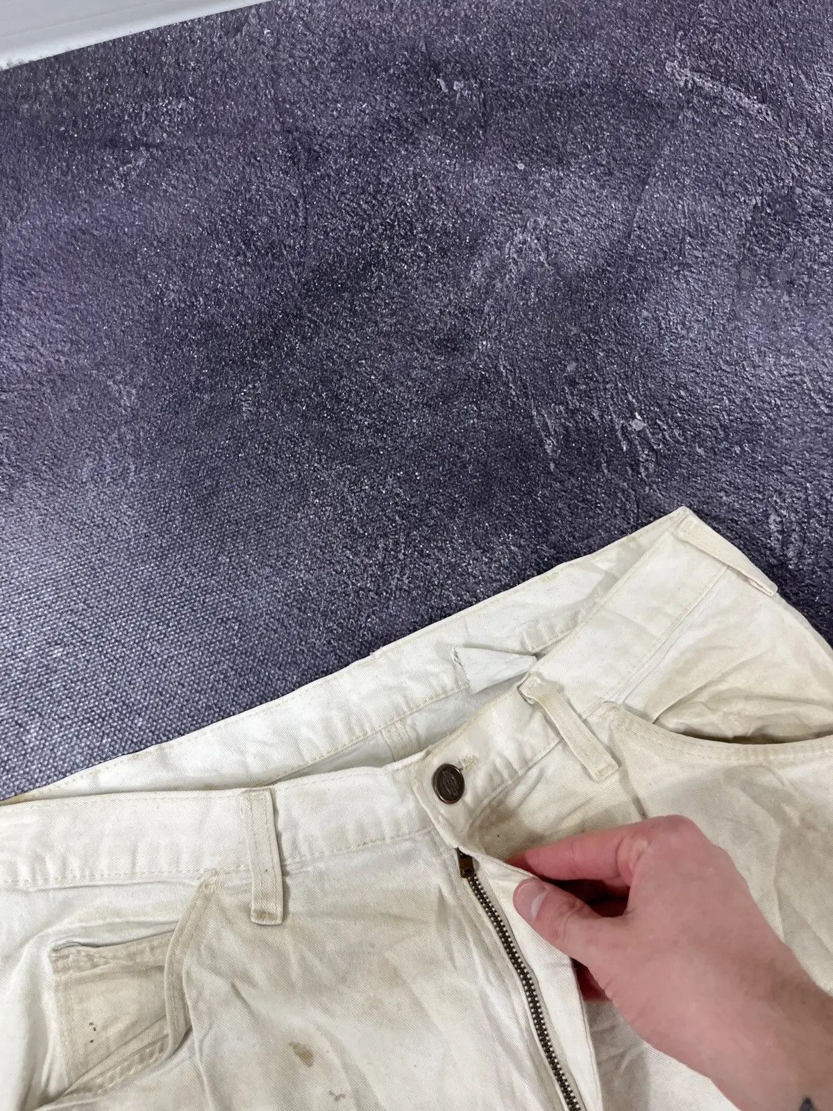 Dickies × Vintage Vintage Dickies Distressed Y2K Work USA Hype Baggy Pants Size US 33 - 13 Thumbnail
