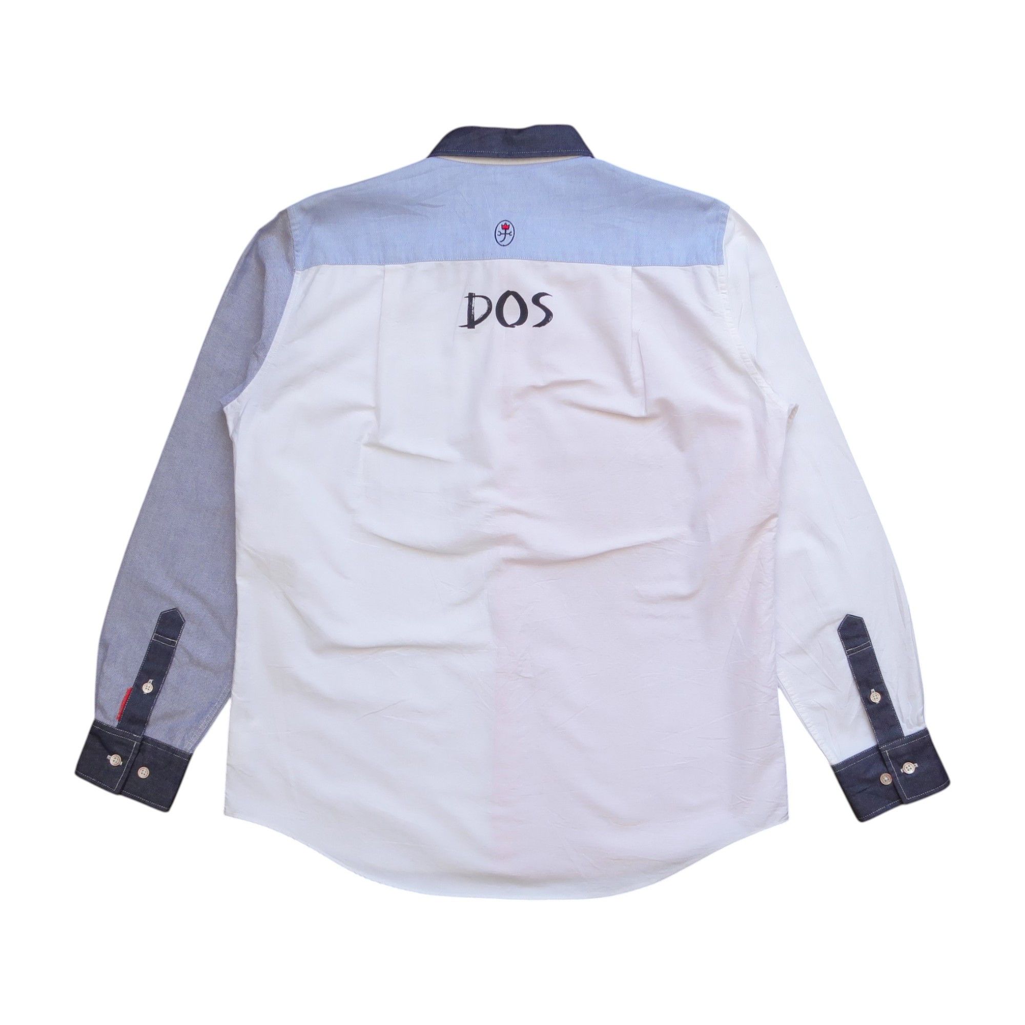 Japanese Brand 2000s JC De Castelbajac Poem Shirt Western Size US M / EU 48-50 / 2 - 2 Thumbnail
