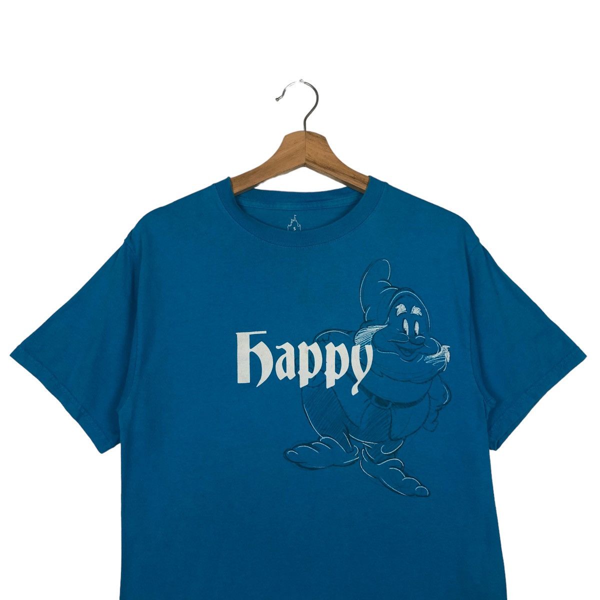 Disney 🔥90’s Vintage Disney Happy T-Shirt Big Logo Size US S / EU 44-46 / 1 - 3 Thumbnail