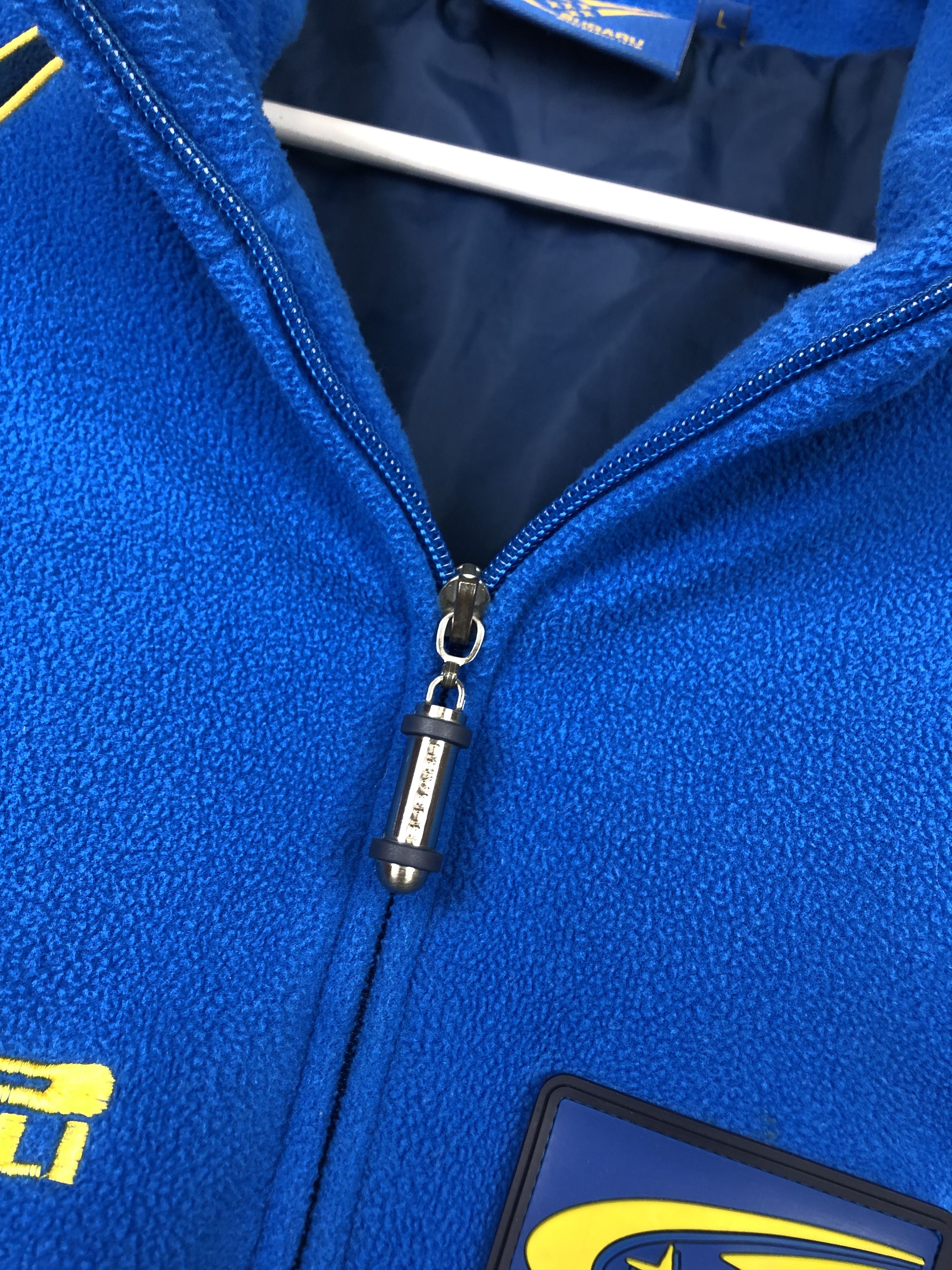 Vintage Vintage Subaru Racing Jacket Blue Marlboro Ferrari Fleece Size US L / EU 52-54 / 3 - 4 Thumbnail