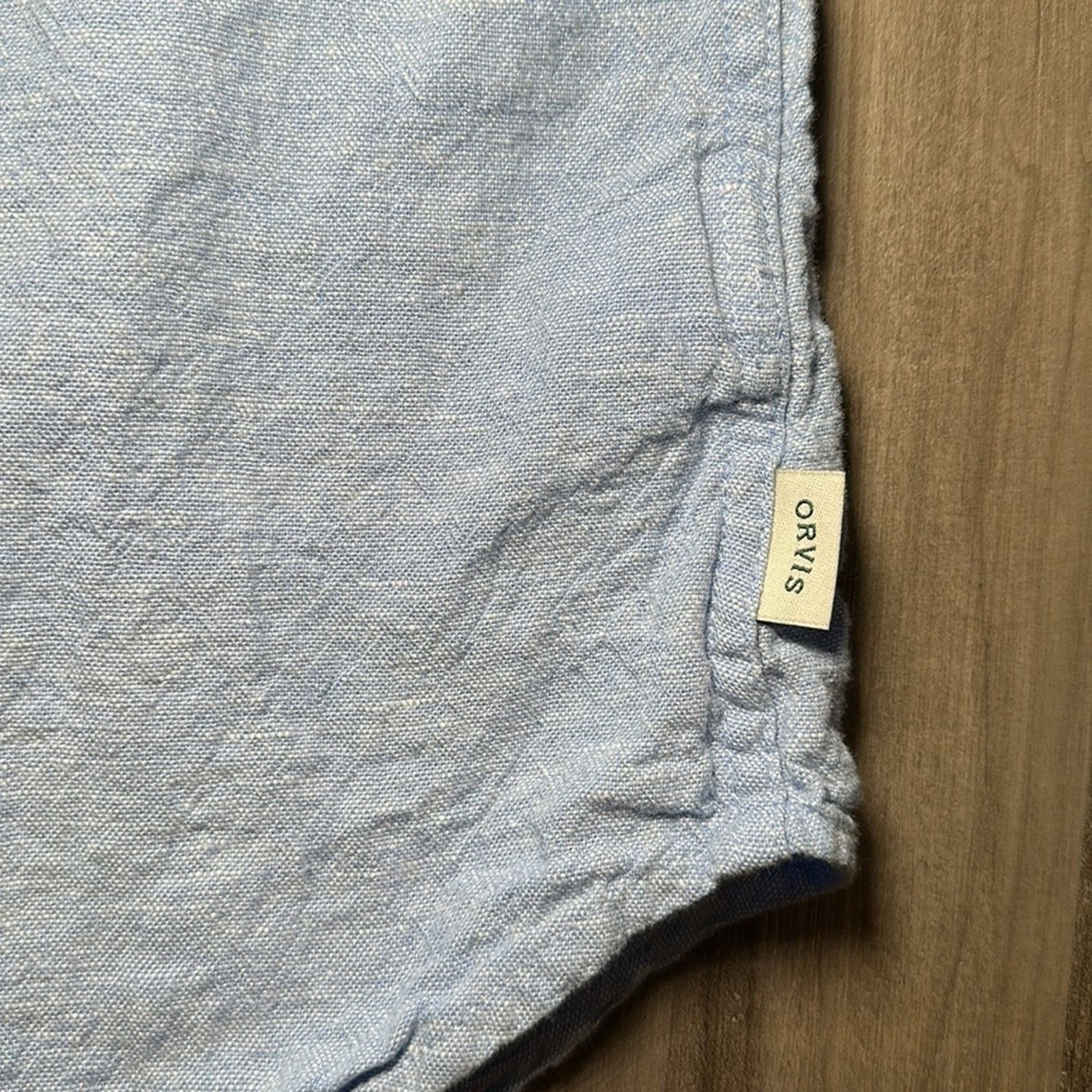 Orvis Orvis Classic Collection Linen Blend Long Sleeve Button - XL Size XL / US 12-14 / IT 48-50 - 4 Thumbnail