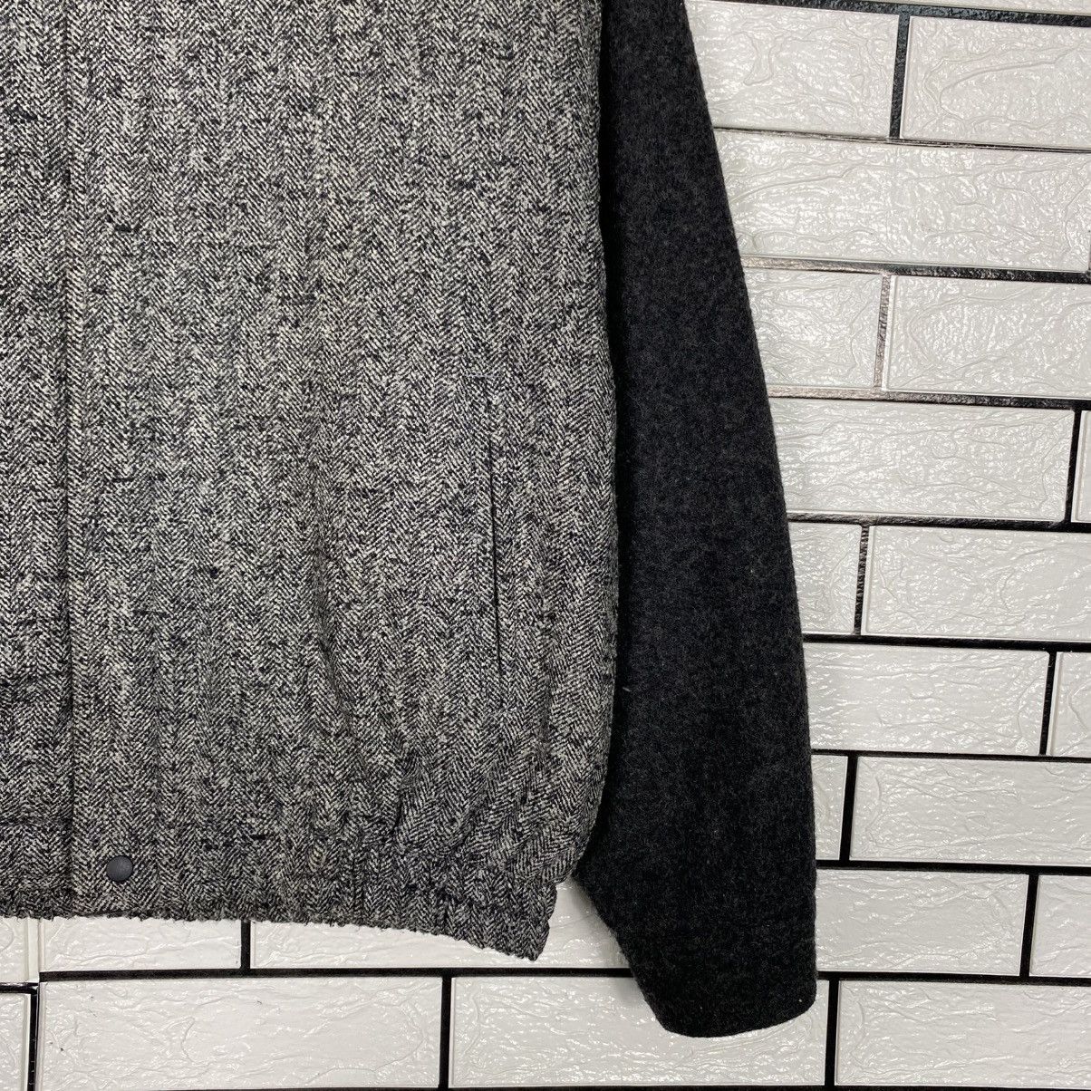 Issey Miyake 📌Vintage Wool Bomber Jacket Ginrei Rare Design Size US L / EU 52-54 / 3 - 6 Thumbnail